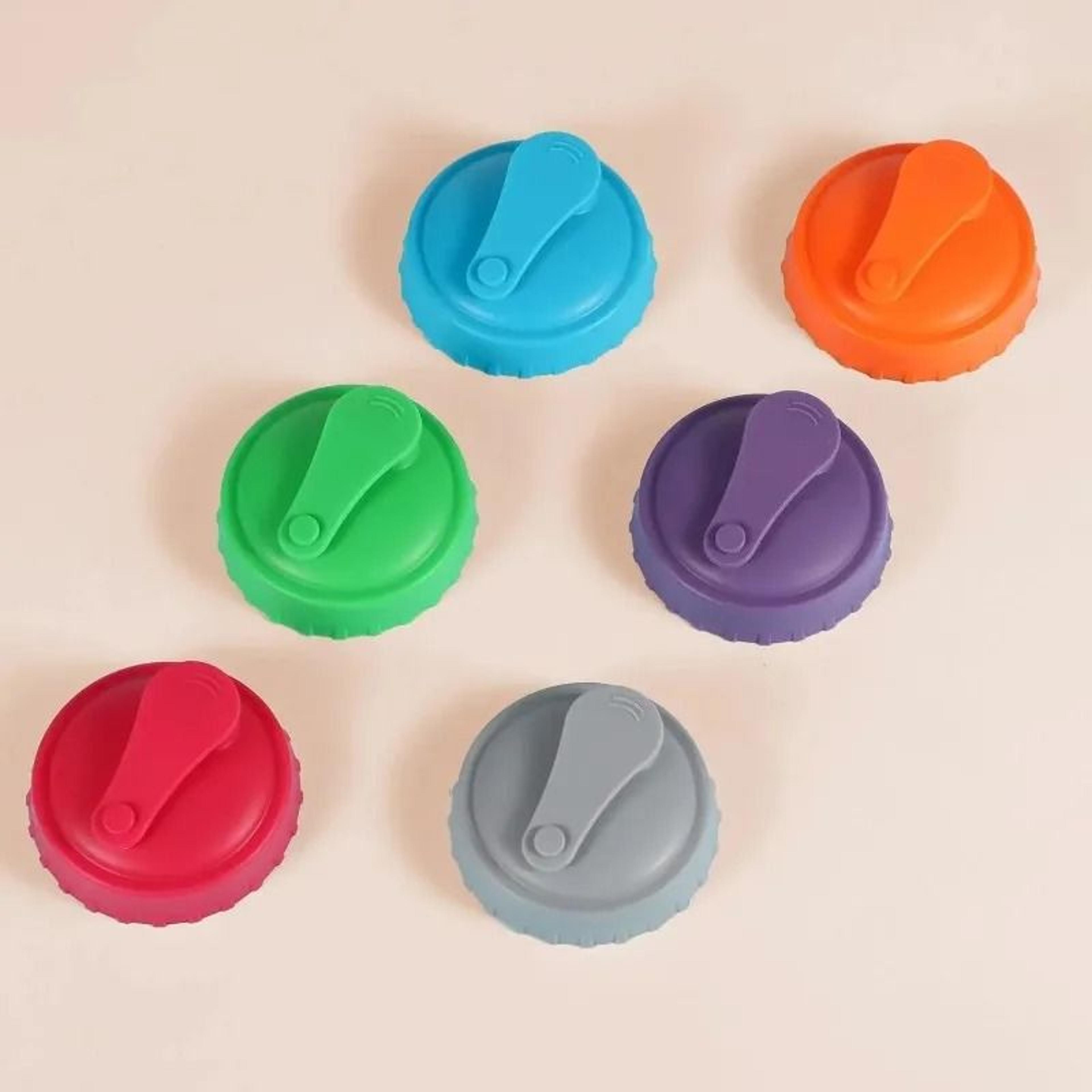 Reusable Silicone Can Lids For Fresh And Spill Free Drinks 12
