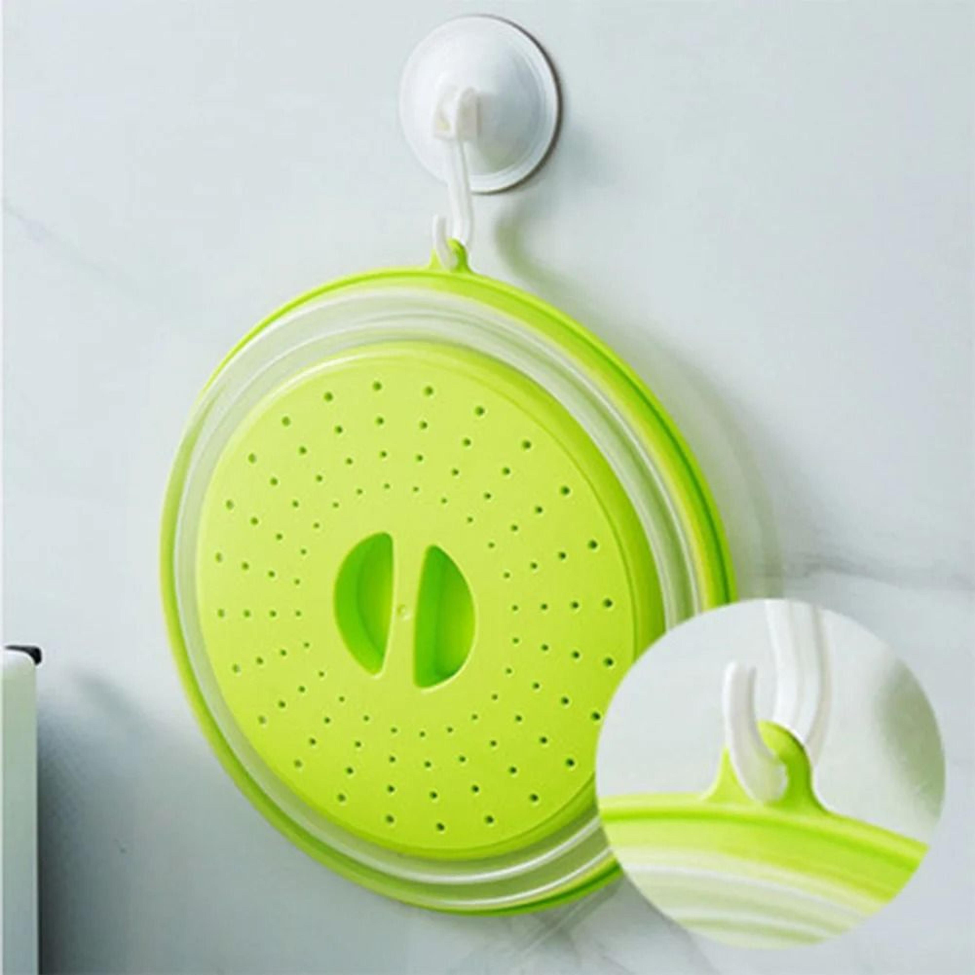 Silicone Microwave Splatter Cover And Fresh Keeping Lid 2