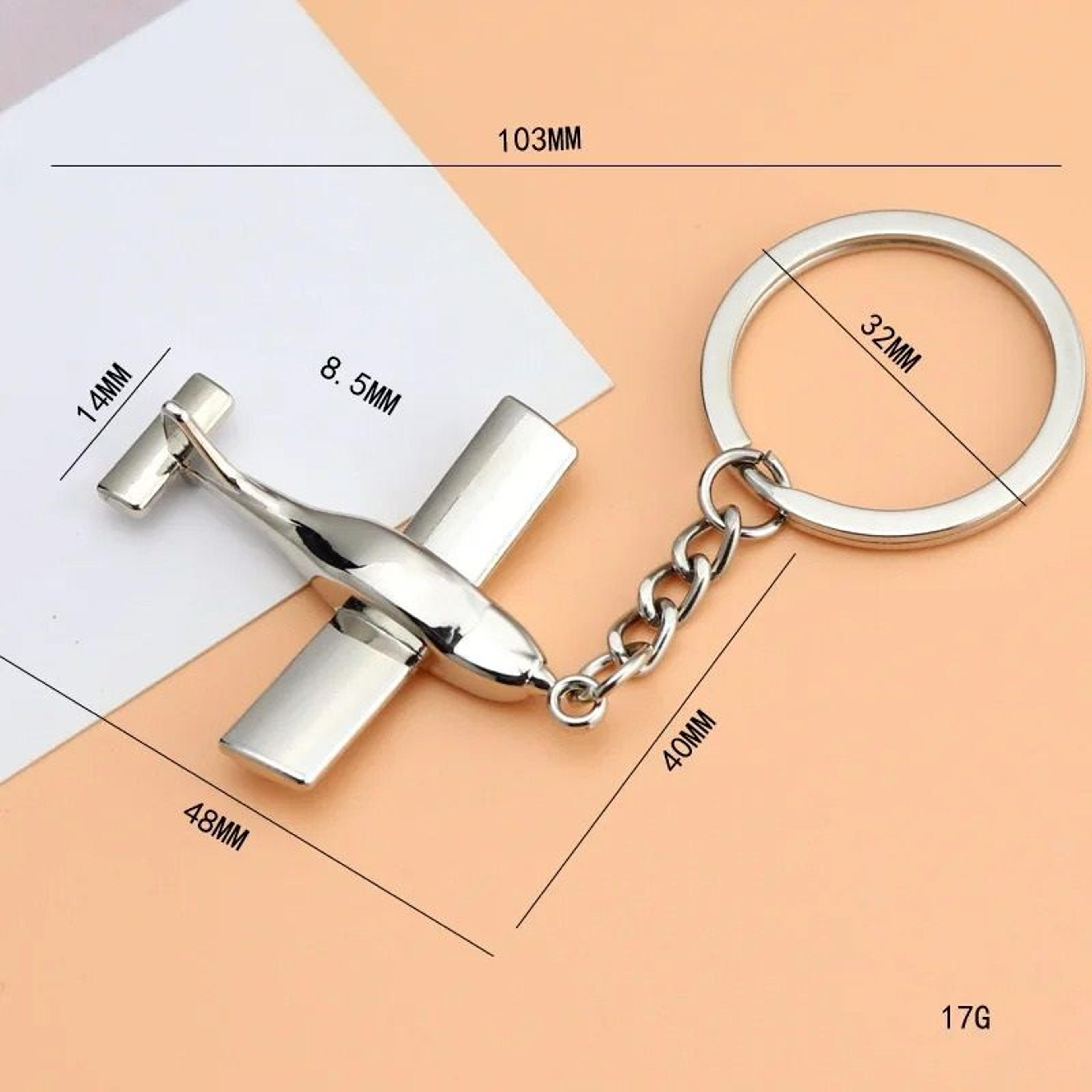 Creative Aircraft Model Keychain For Men And Women 11