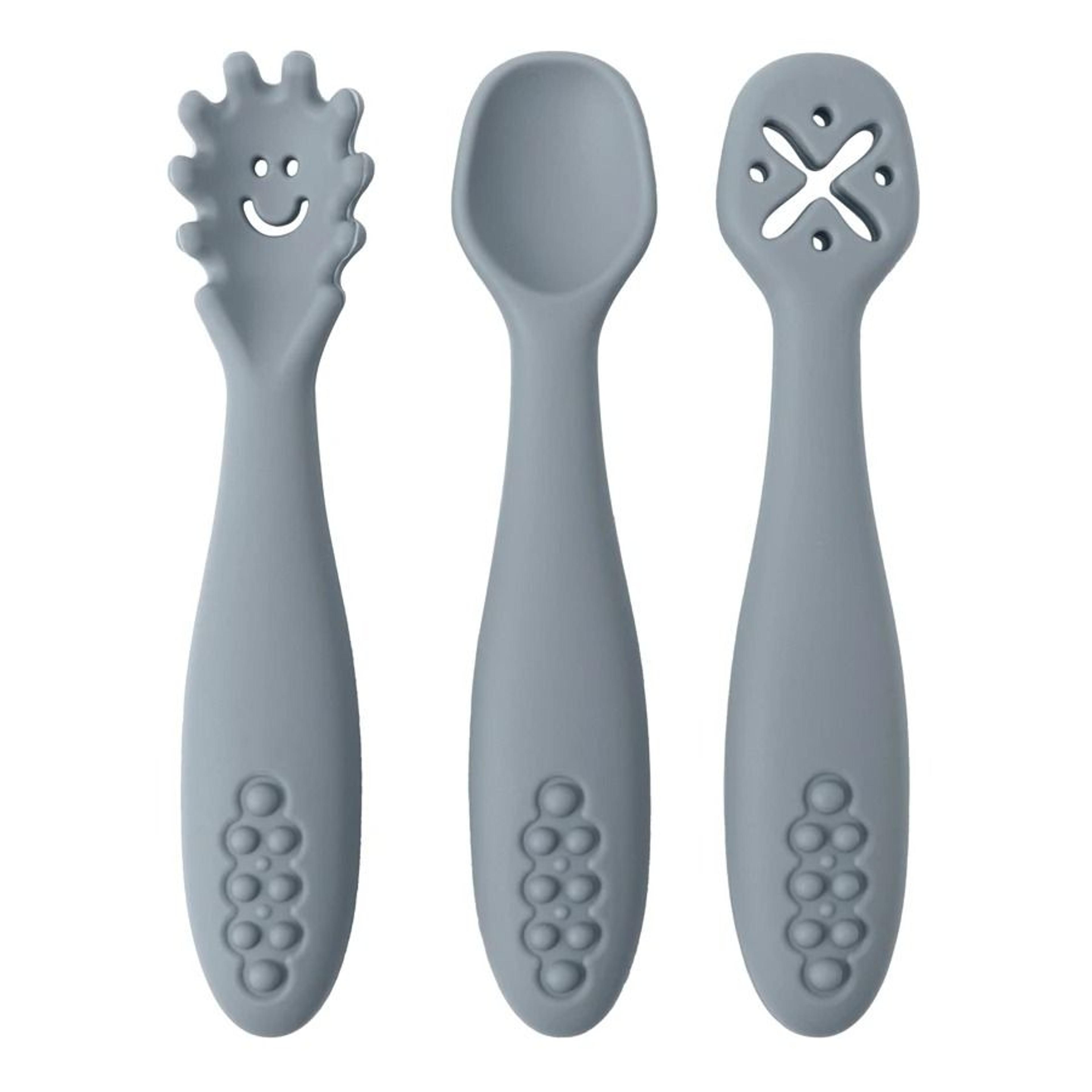 Silicone Baby Utensil Set For Feeding And Self Learning 10
