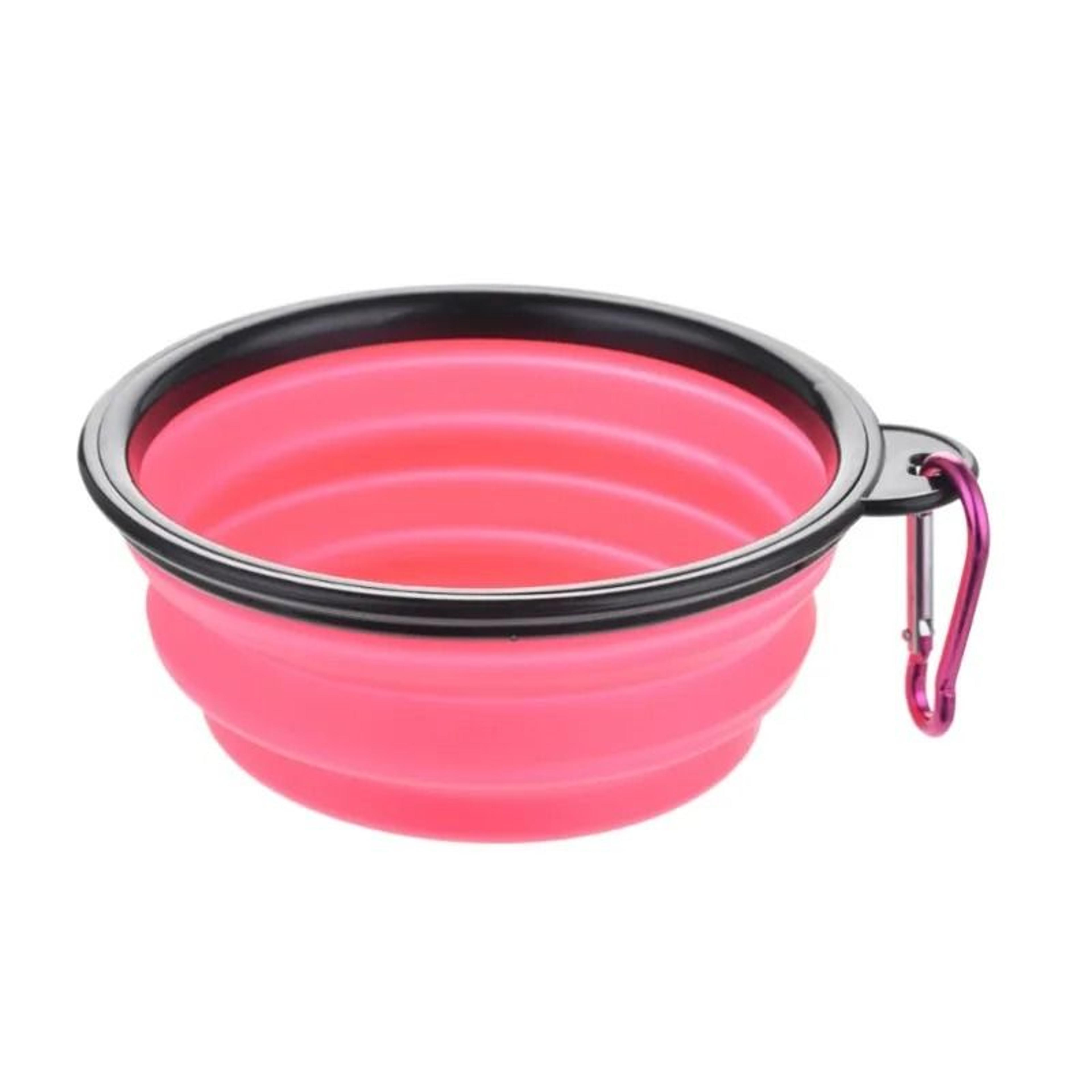 Collapsible TPR Pet Food And Water Bowl Portable Travel Dog And Cat Use 11