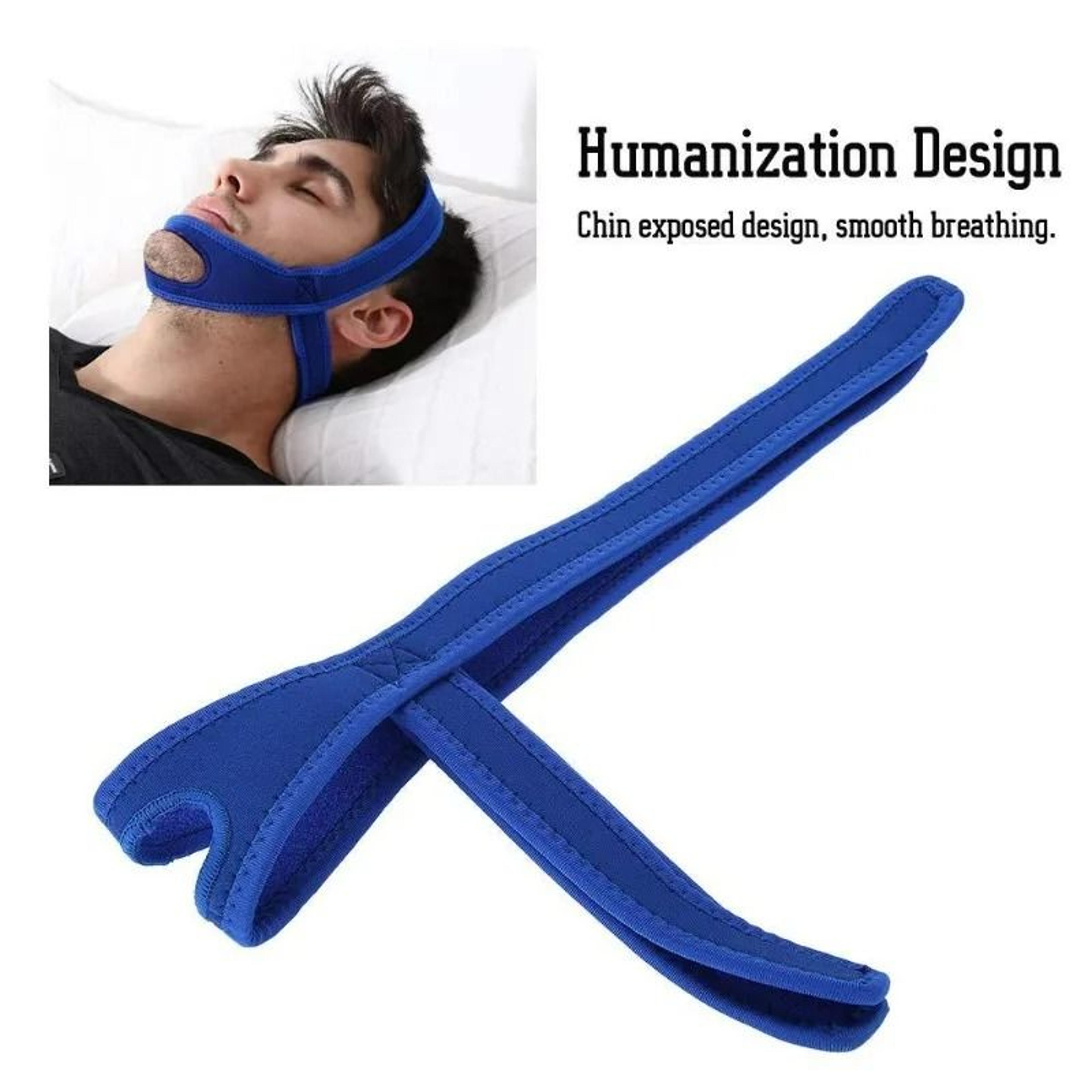 Neoprene Adjustable Anti Snore Chin Strap For Comfortable Night Support 3
