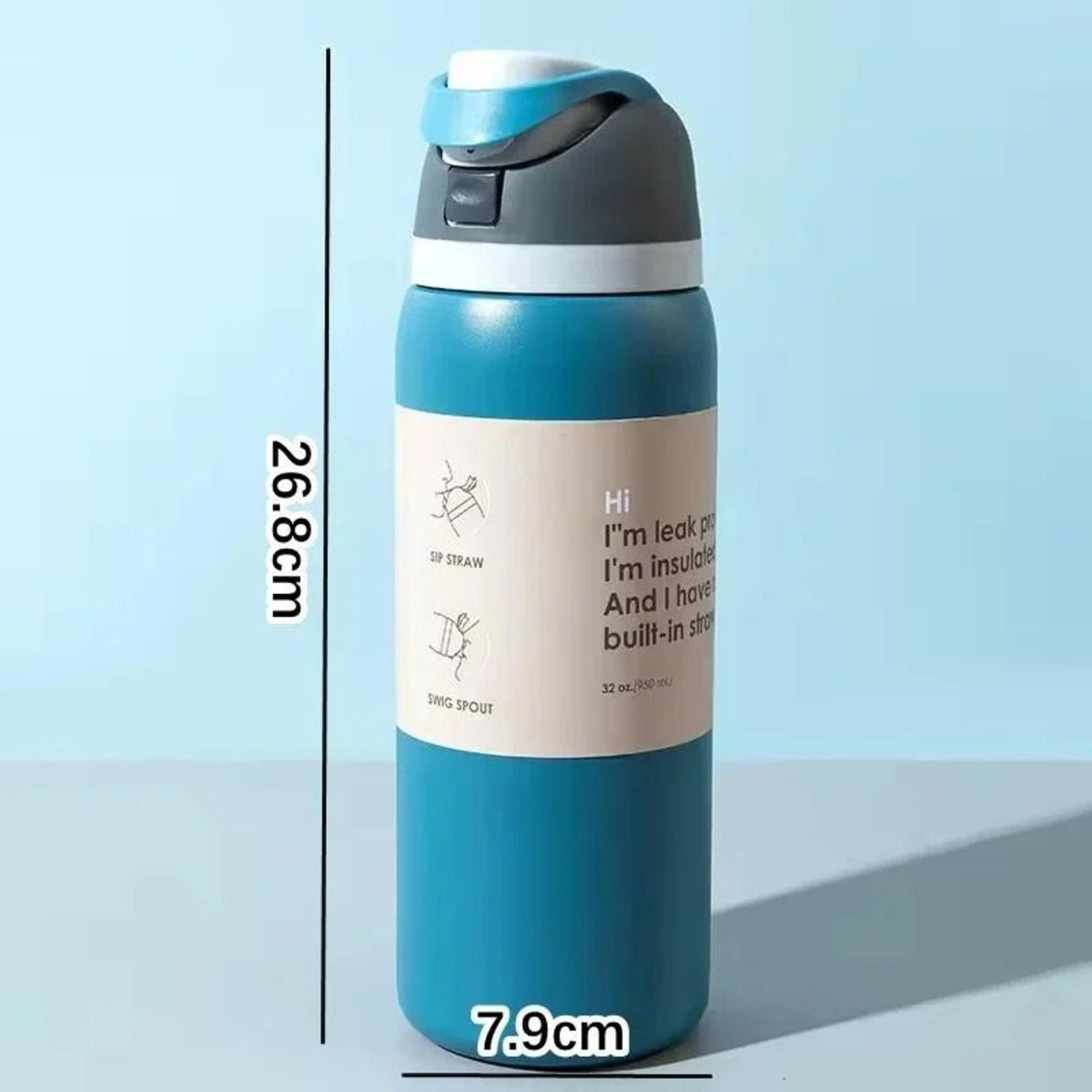 Stainless Steel Thermal Water Bottle With Insulated Hot And Cold Design 5