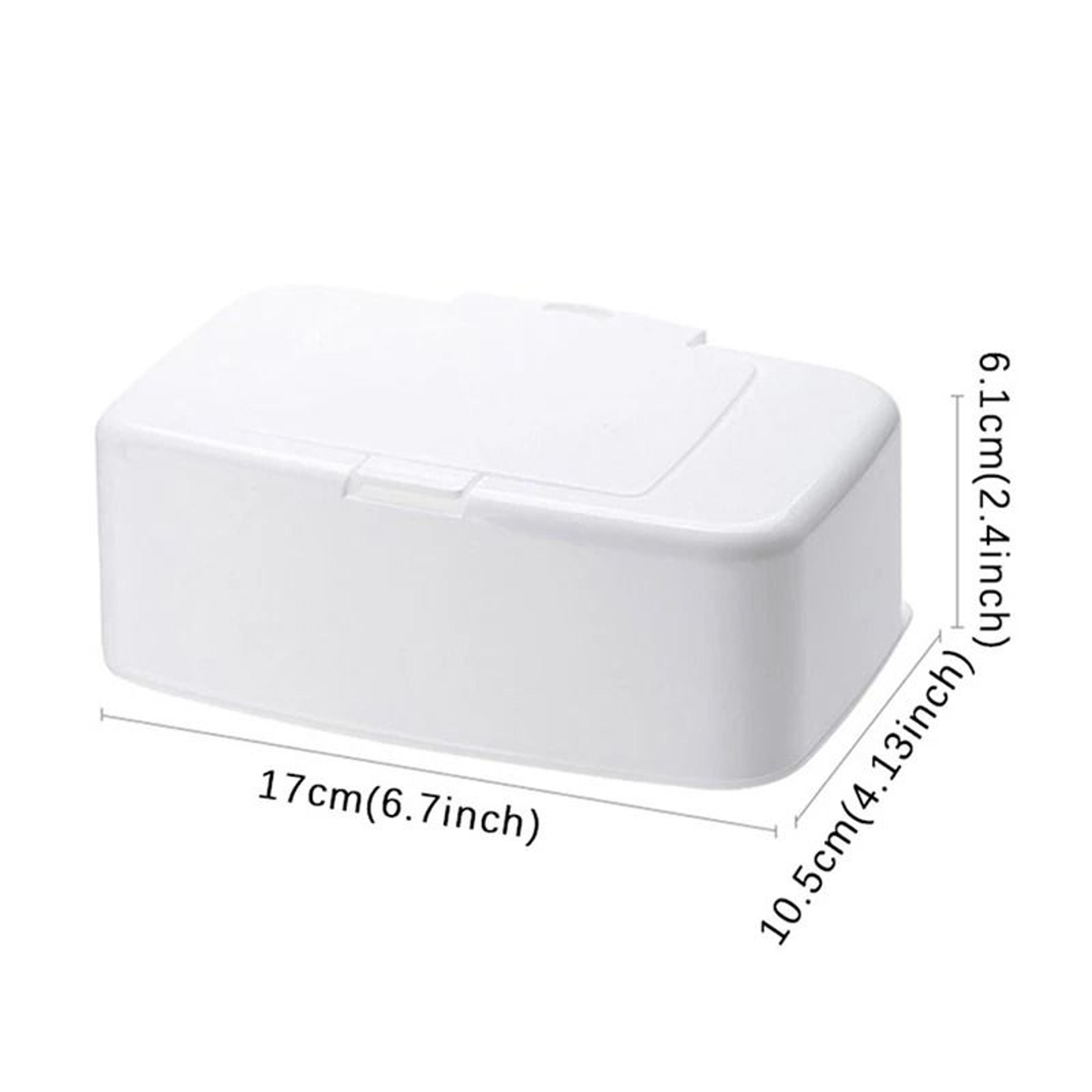 Portable Wet Tissue Box Wipes Napkin Storage Holder Container 5