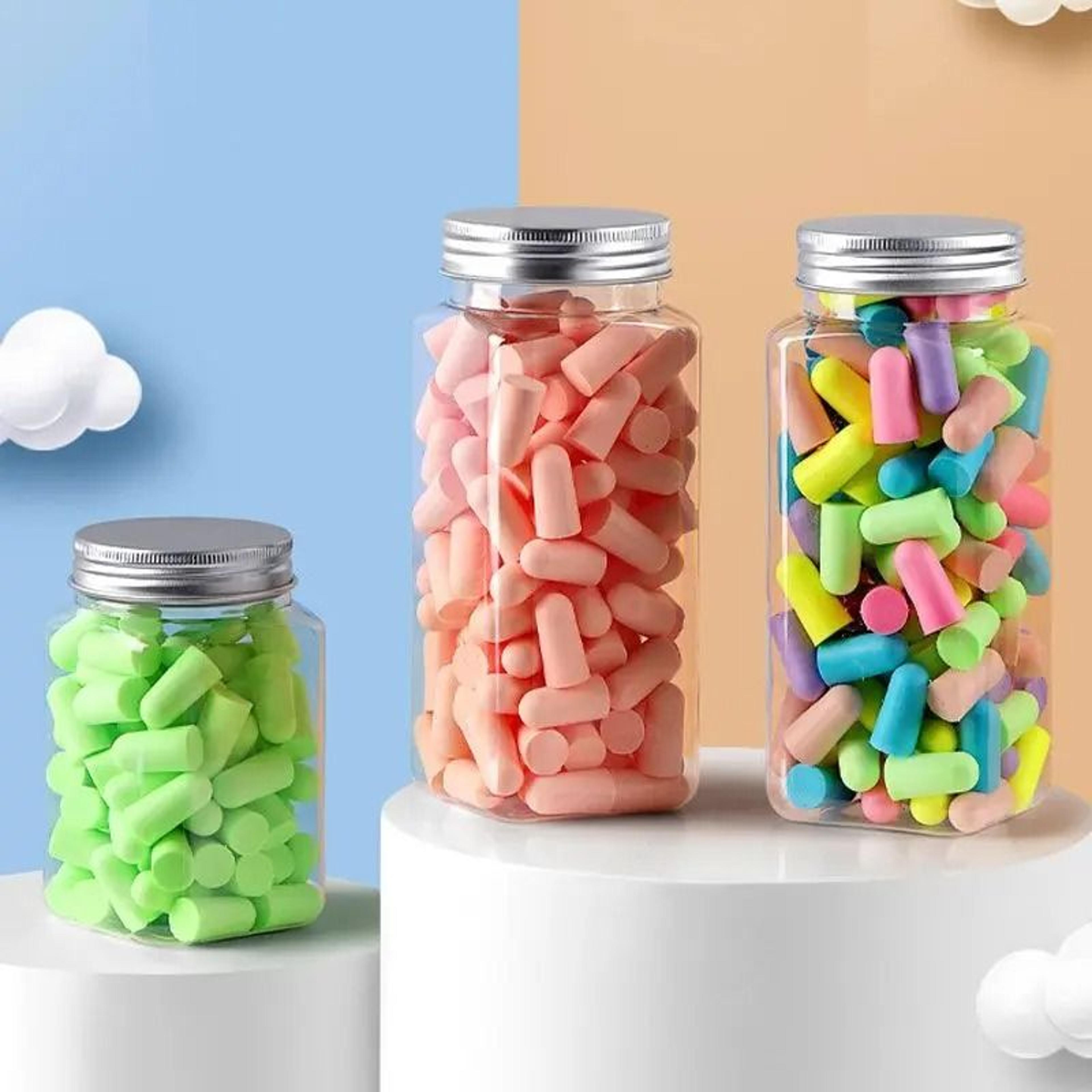 Multicolor Foam Earplug Bulk Pack 24 60 120 Pieces 0