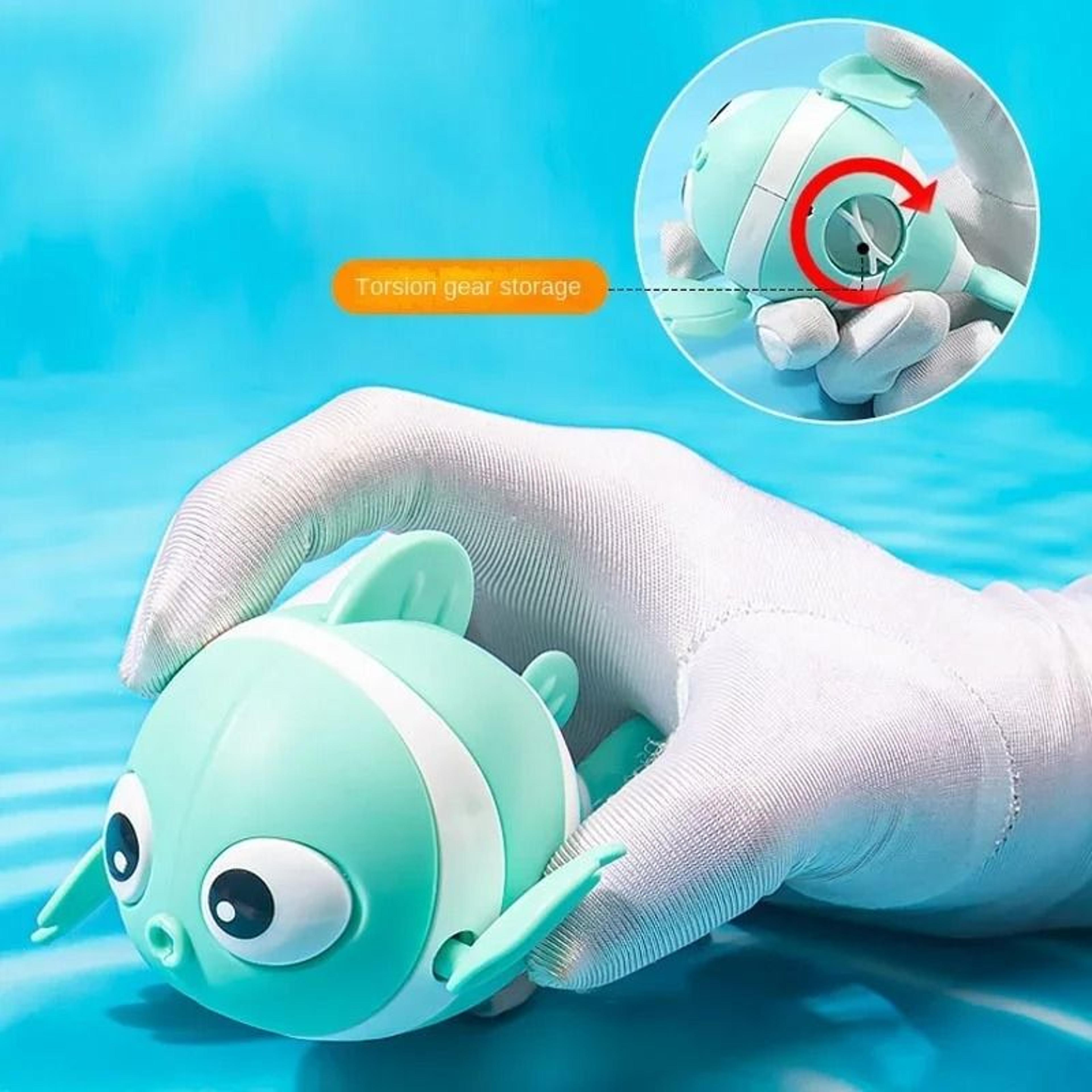 Cute Swimming Fish Wind Up Bath Toy 2