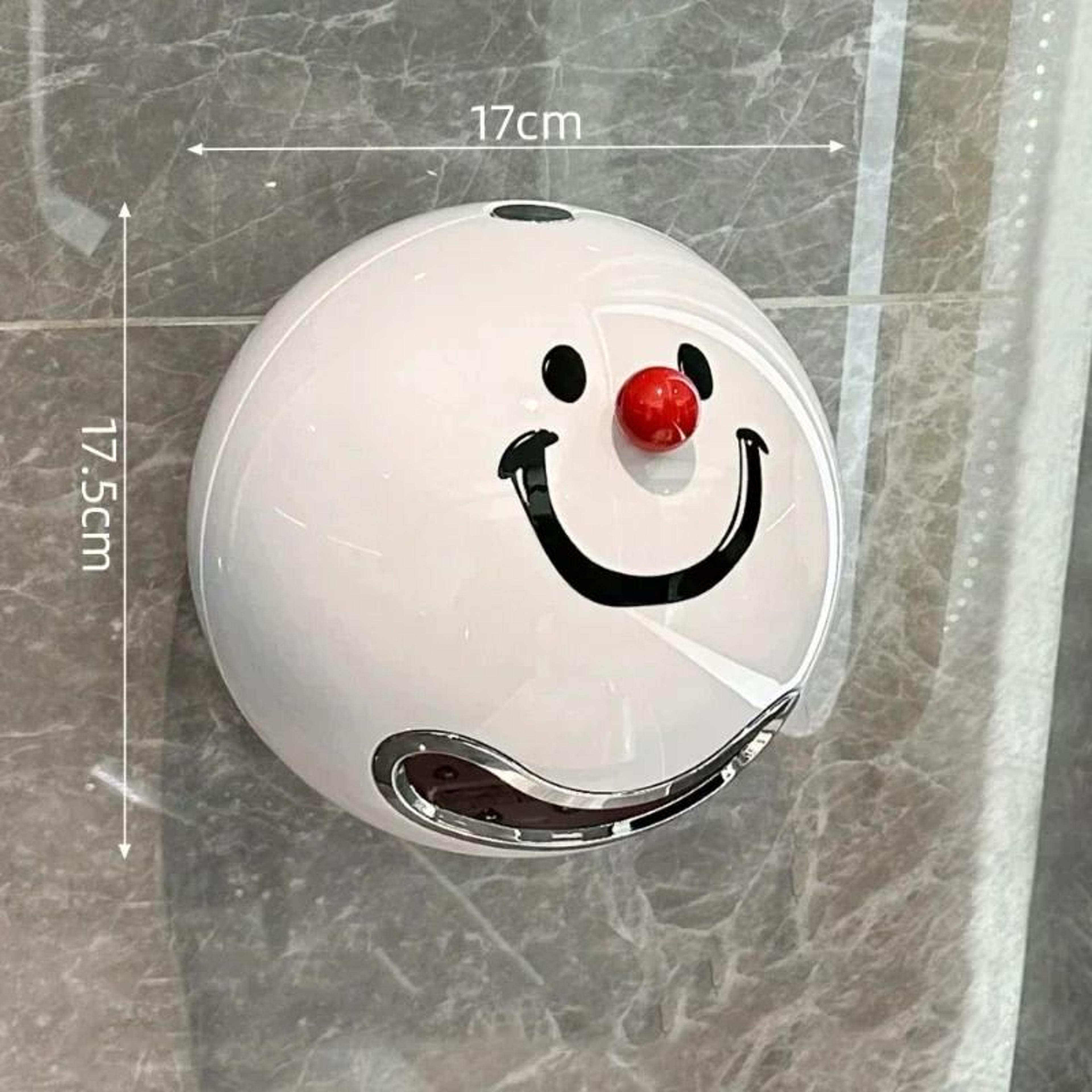 Smiling Face Wall Mounted Toilet Paper Box 6