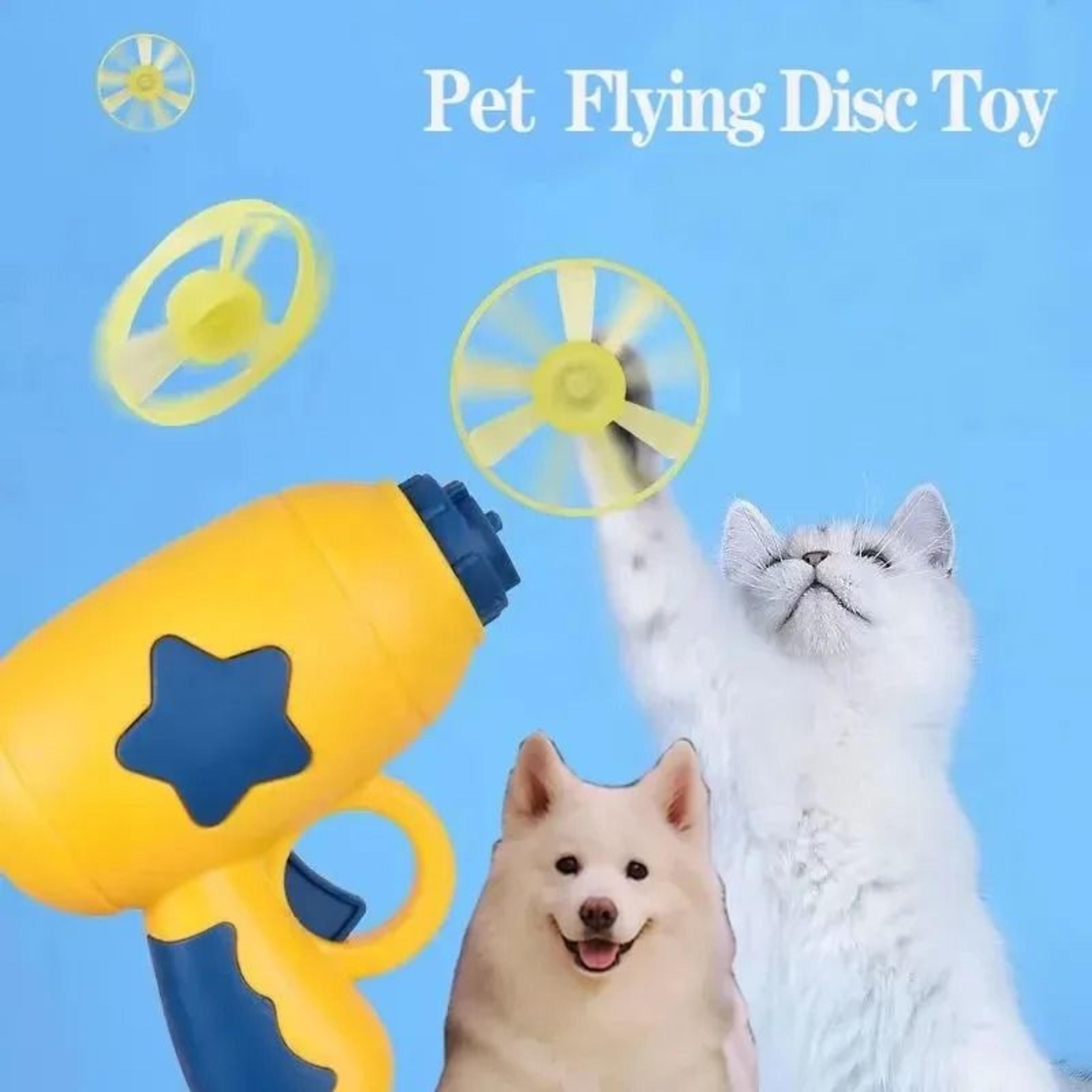 Interactive Launch Cat Toy Shooter With Flying Disc Balls 1