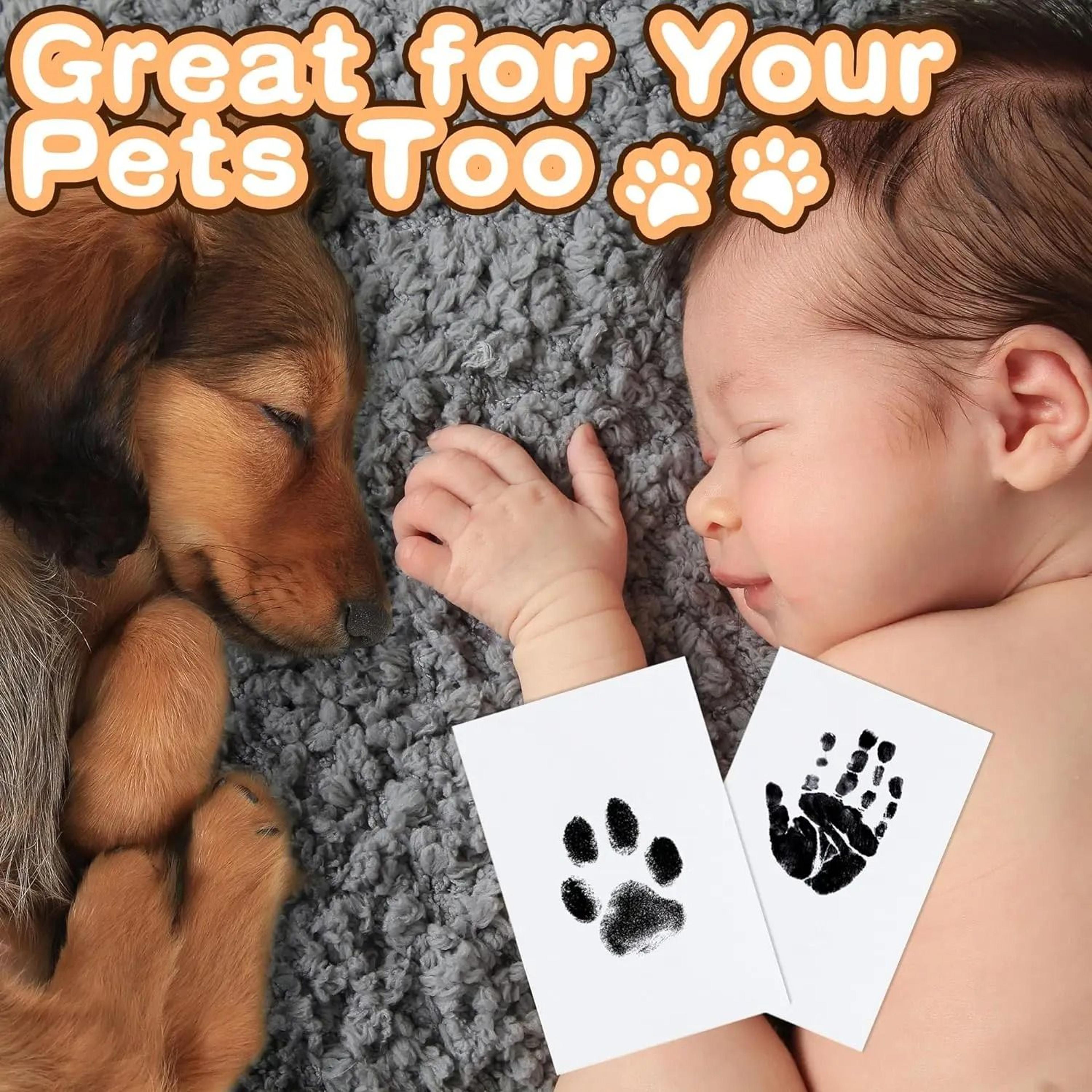 Paw Print Clean Touch Ink Pad Kit For Dog And Cat Keepsakes 4