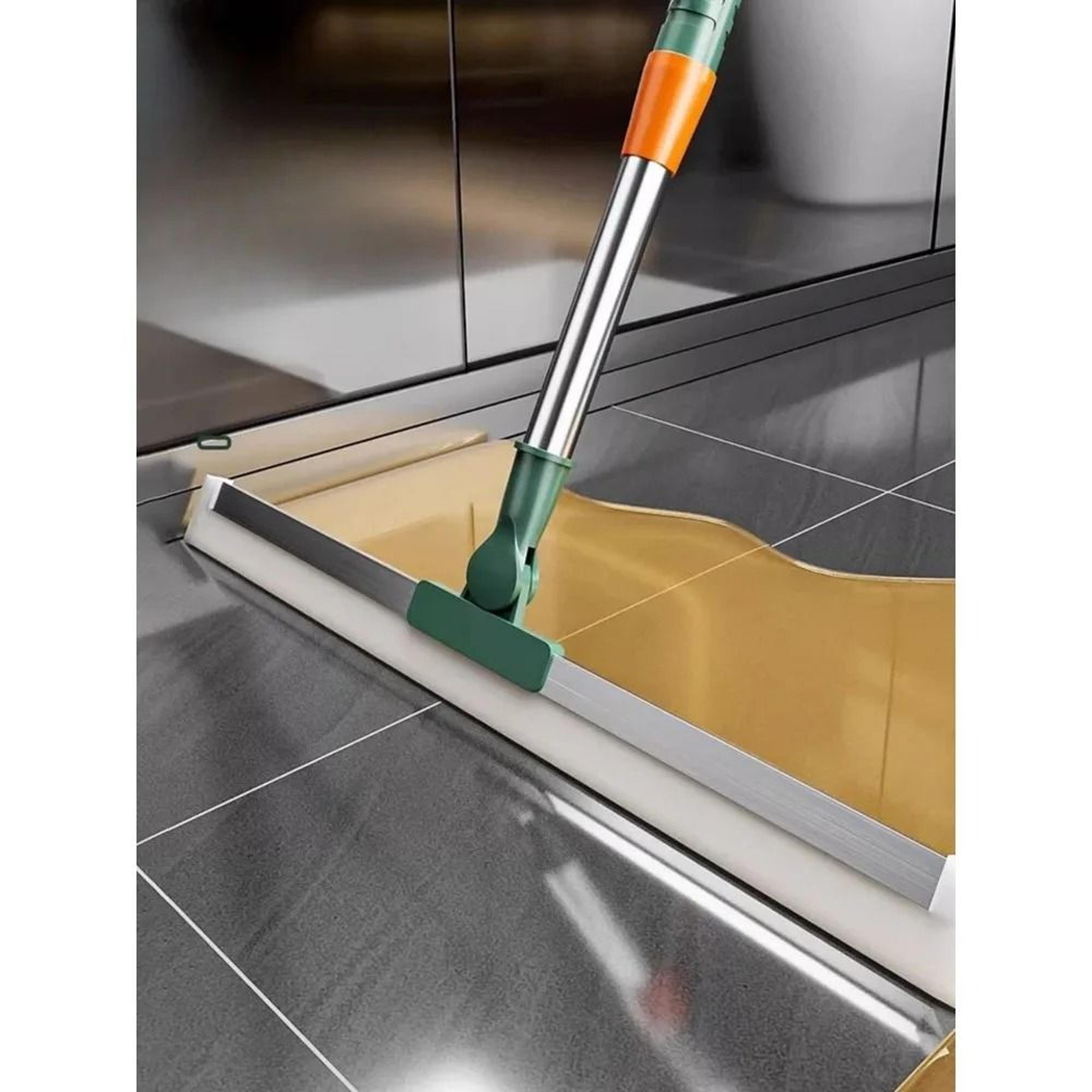 Silicone Floor And Bathroom Squeegee Scraper Broom Set 0