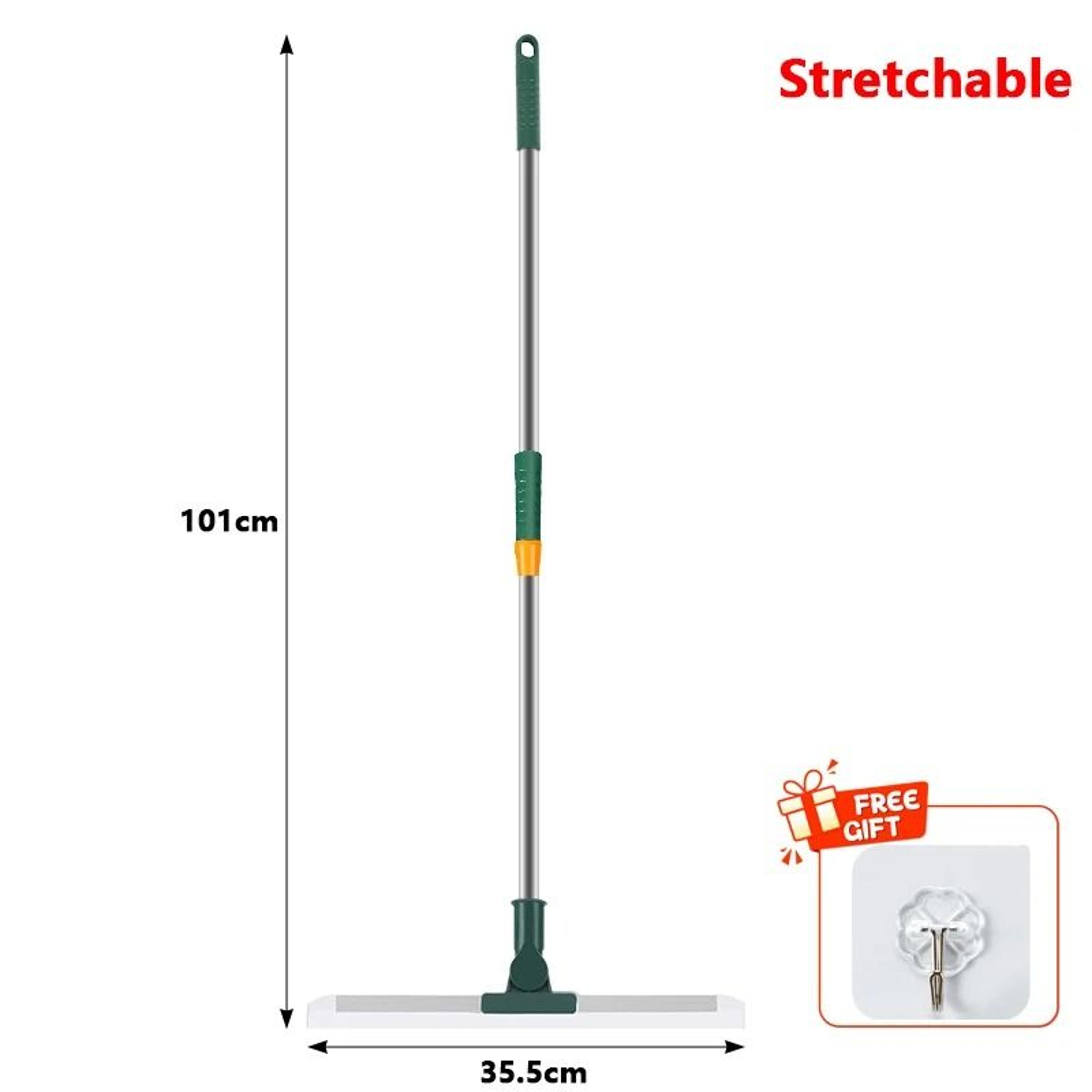 Silicone Floor And Bathroom Squeegee Scraper Broom Set 8
