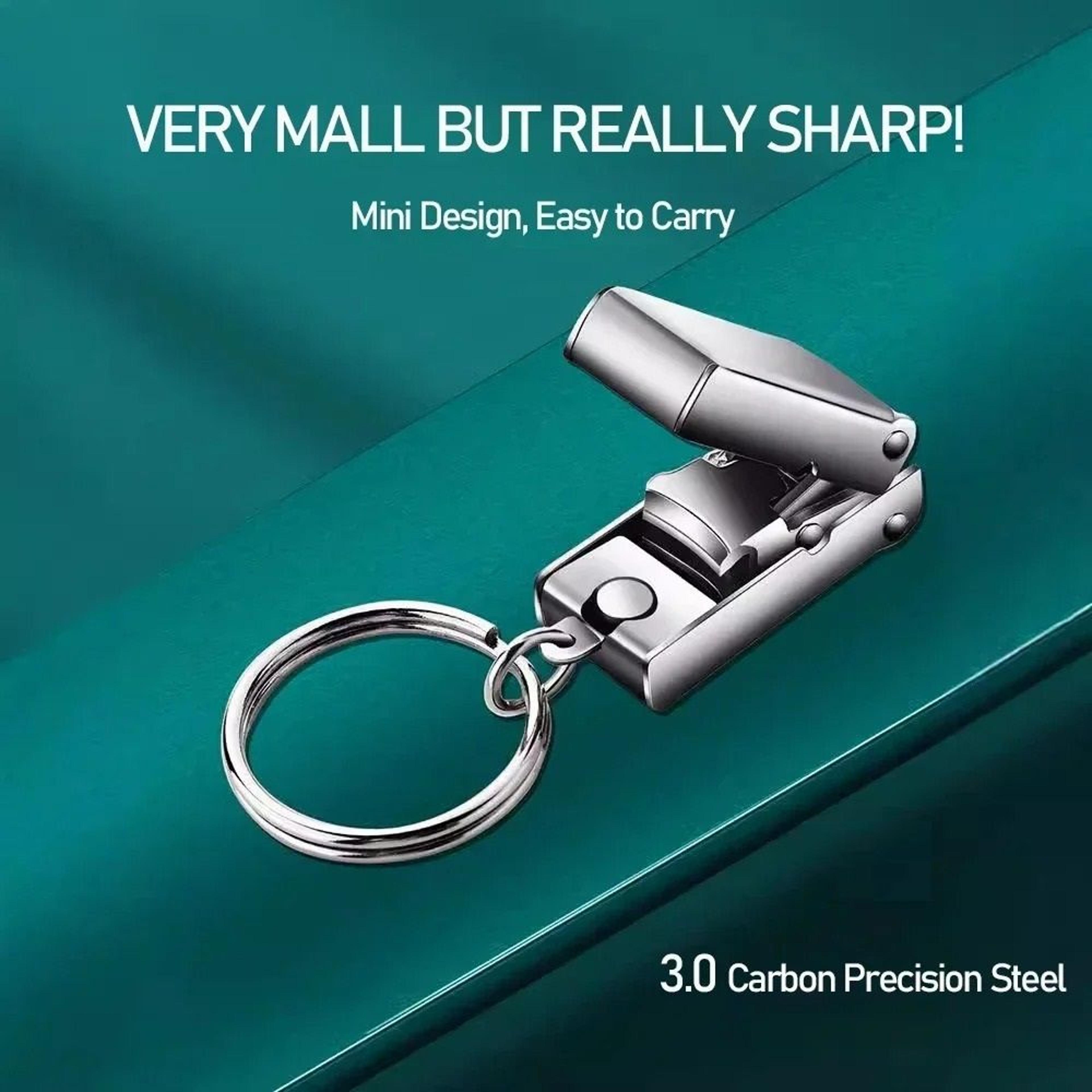 Stainless Steel Foldable Mini Nail Clipper With File Function 6