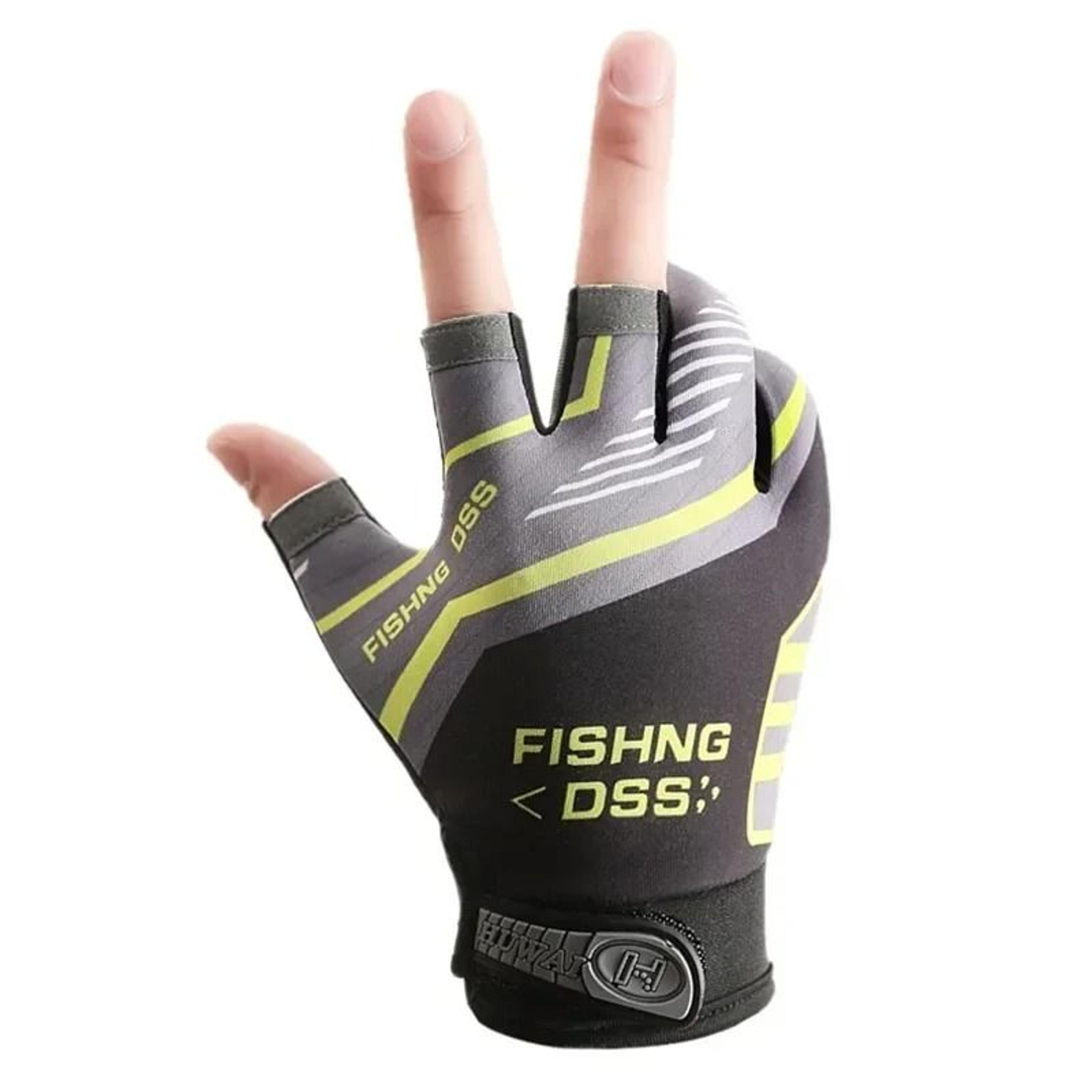 Breathable Anti Slip Fishing Gloves For Men Summer Fishing Outdoors 2