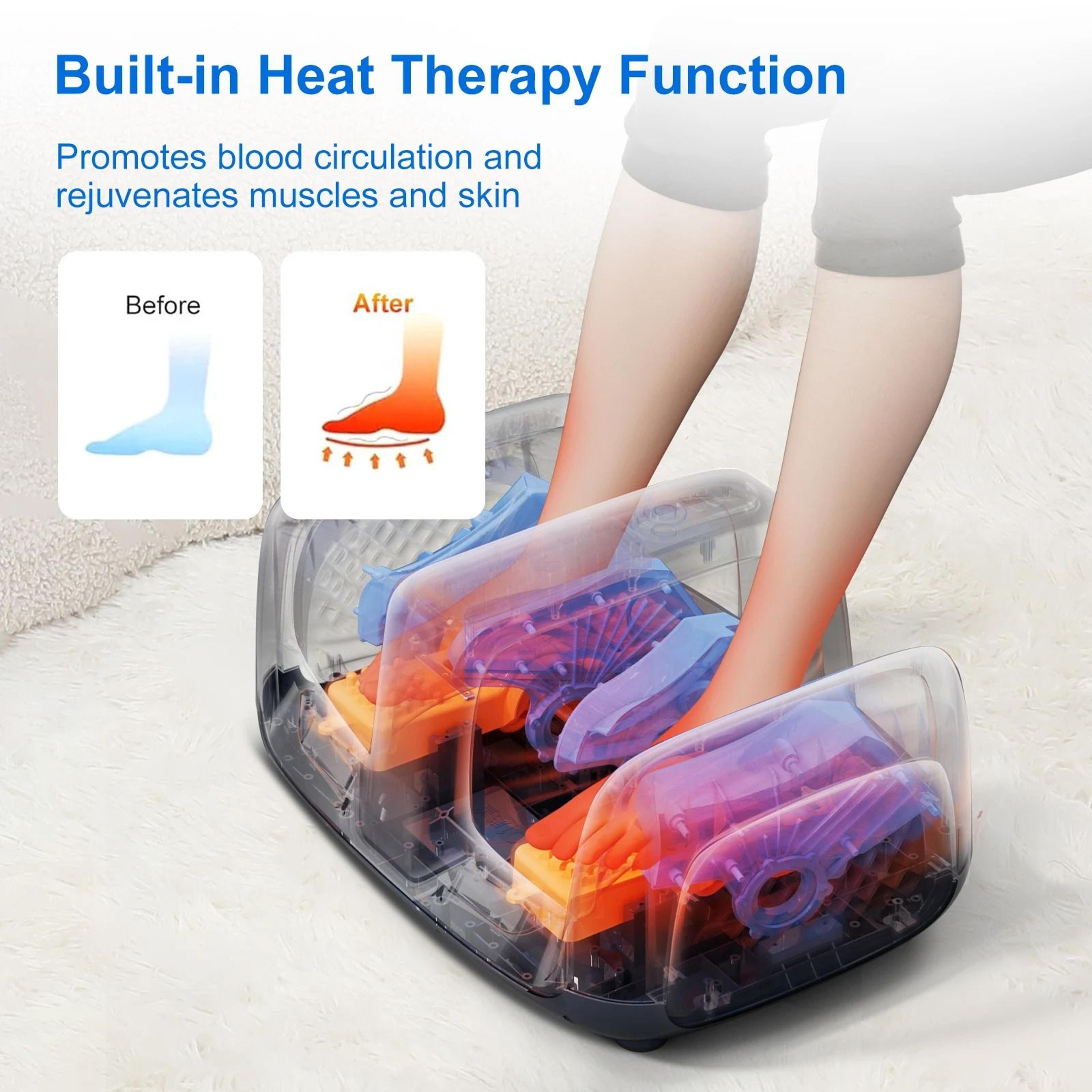 Shiatsu Foot Massager With Heat And Deep Kneading Comfort 4