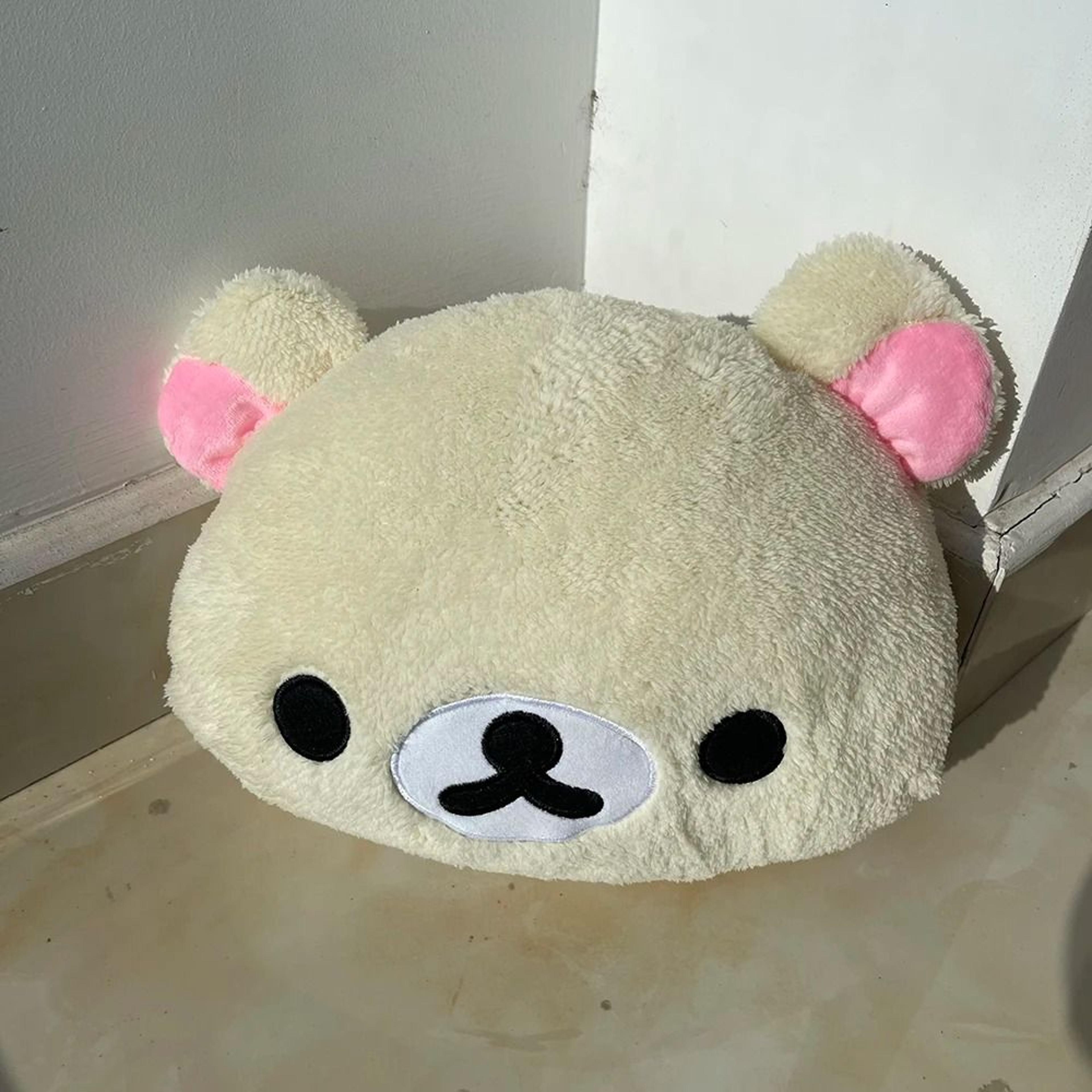 Cute Plush Bear Hand Pillow Soft Warm Stuffed Cushion 1