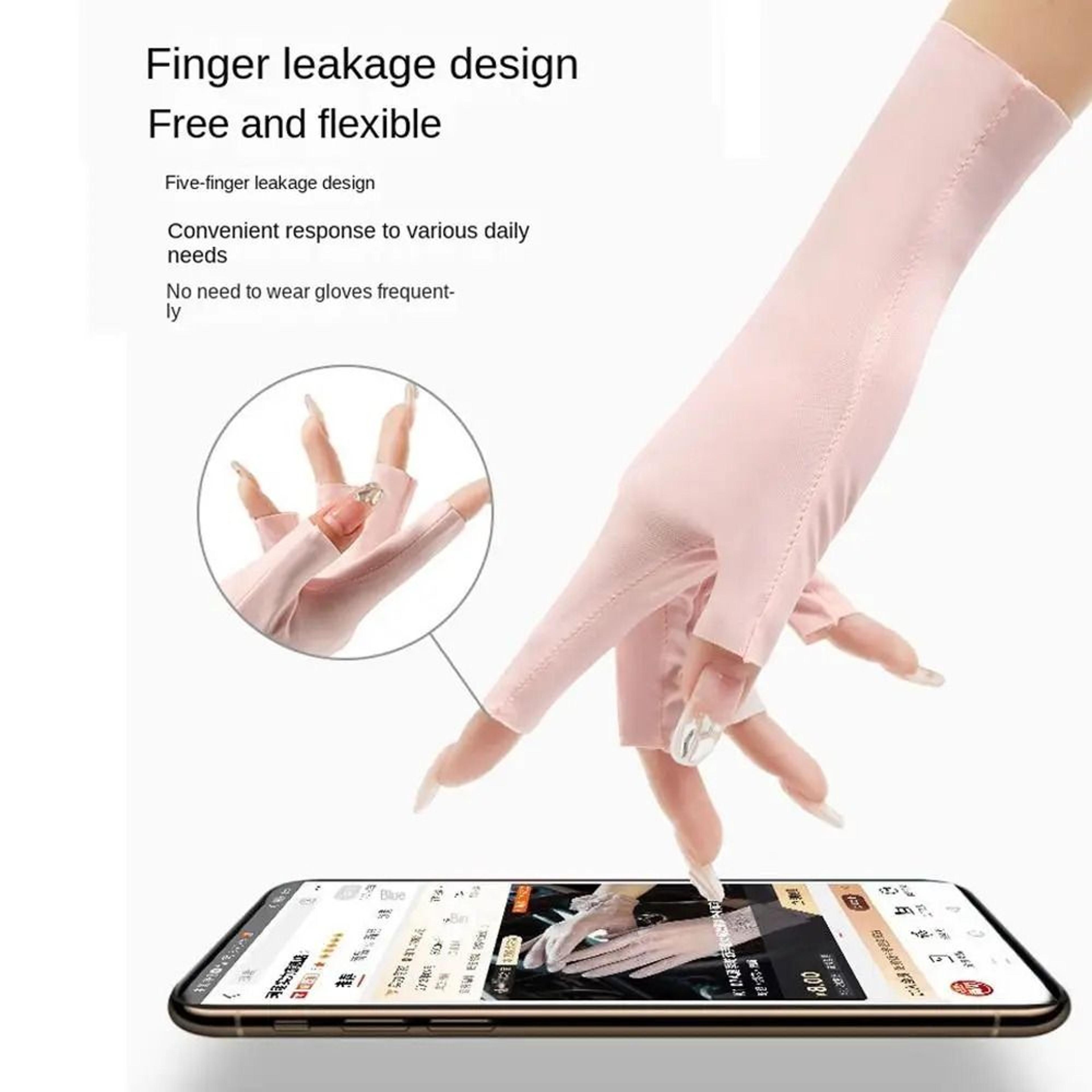 UV Protection Gloves For Nail Art Gel Lamp Use And Hand Protection 5