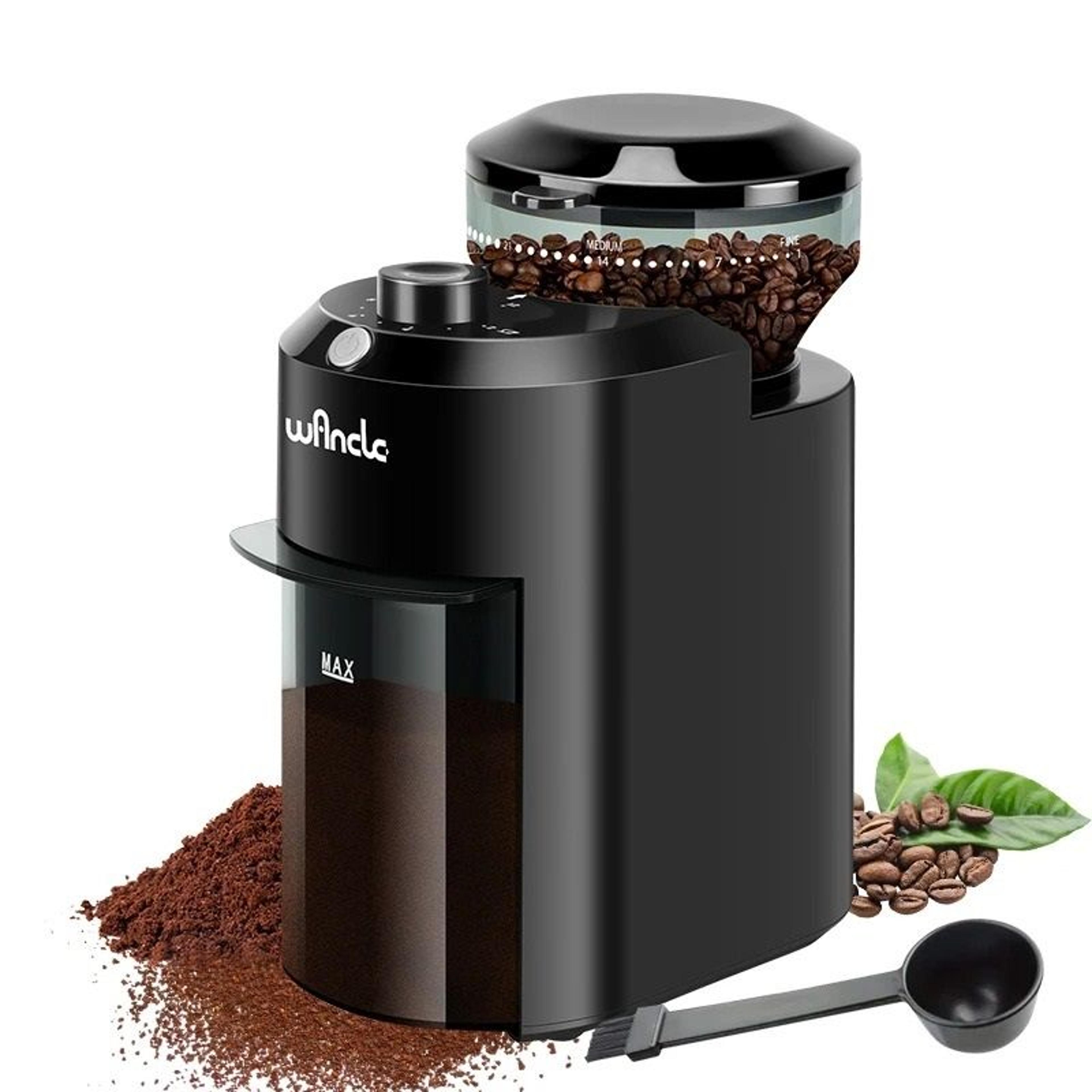 Electric Coffee Grinder With Adjustable Grind Settings 6
