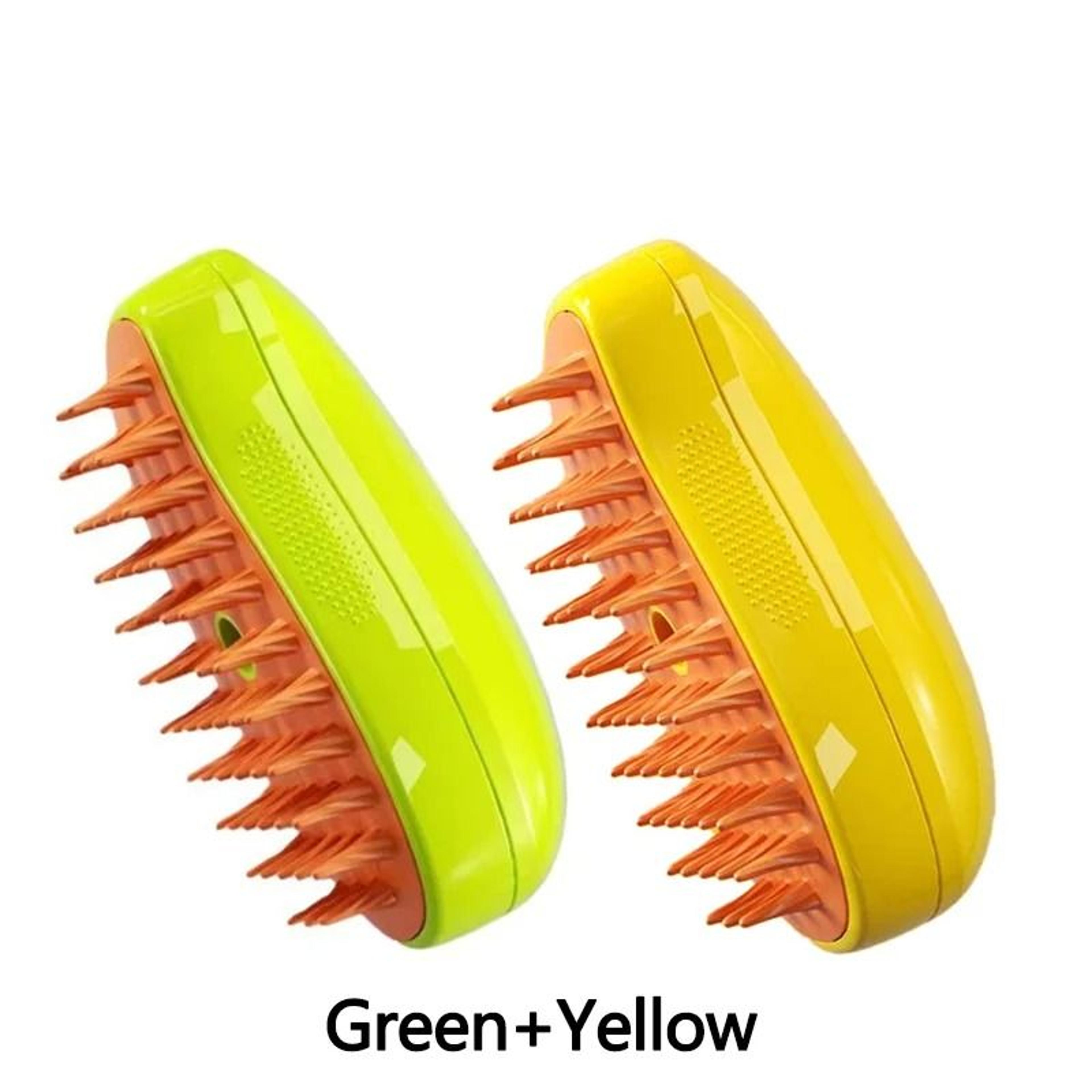 3 In 1 Steamy Groom Pet Brush With Spray And Massage 7