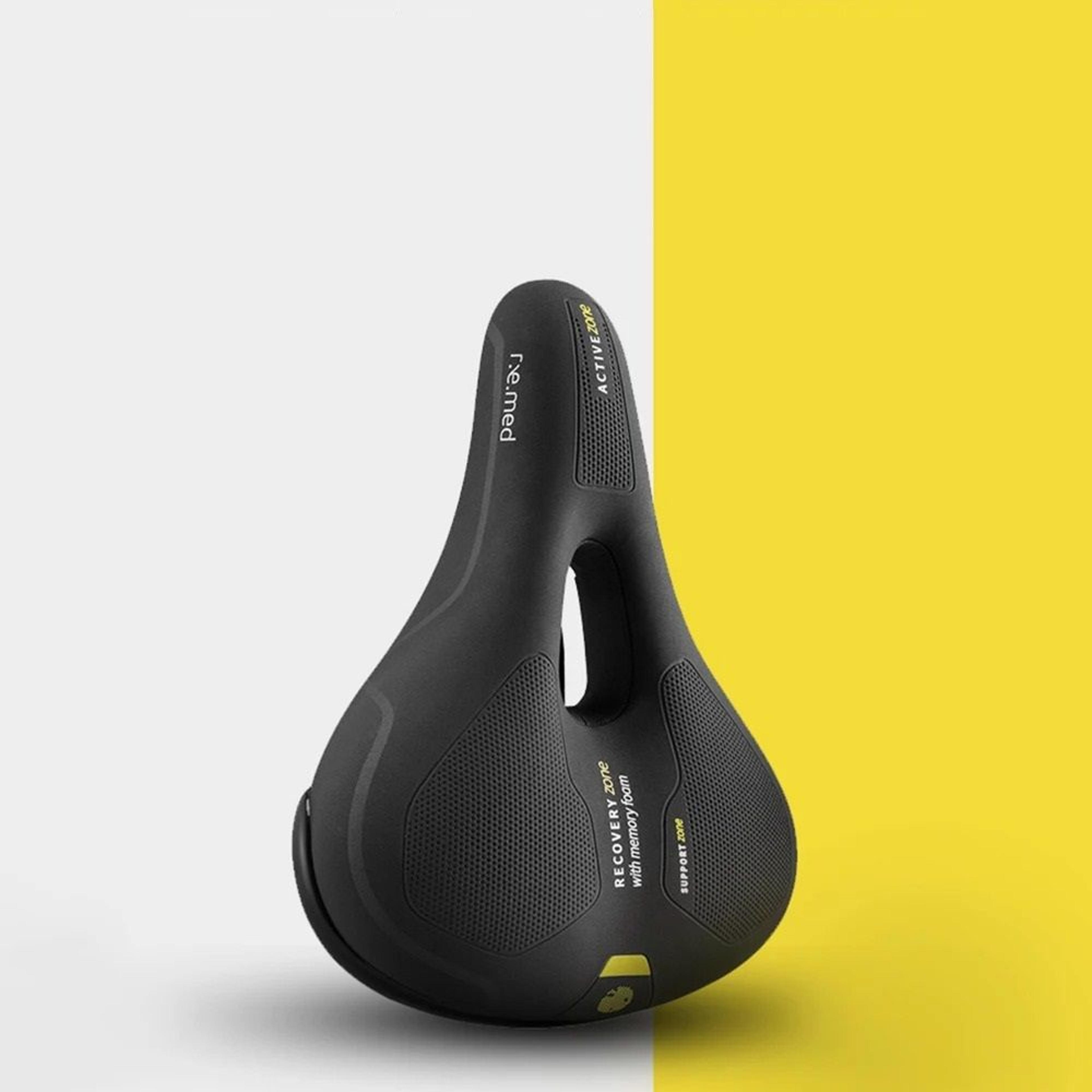 Premium Comfort Bike Saddle With Soft Cushion Support For Road And Mountain Cycling 0
