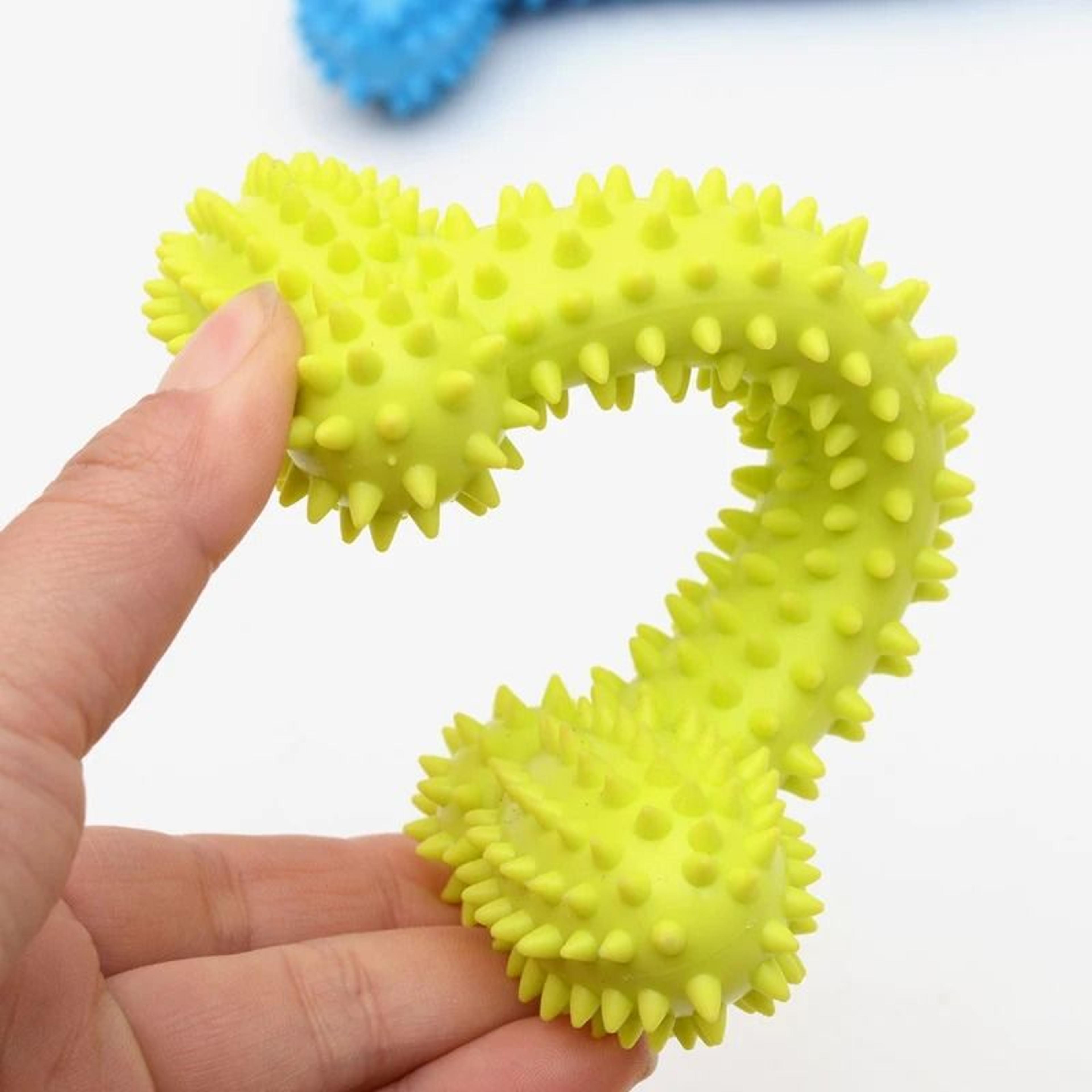 Soft Rubber Dog Chew Bone Toy 4