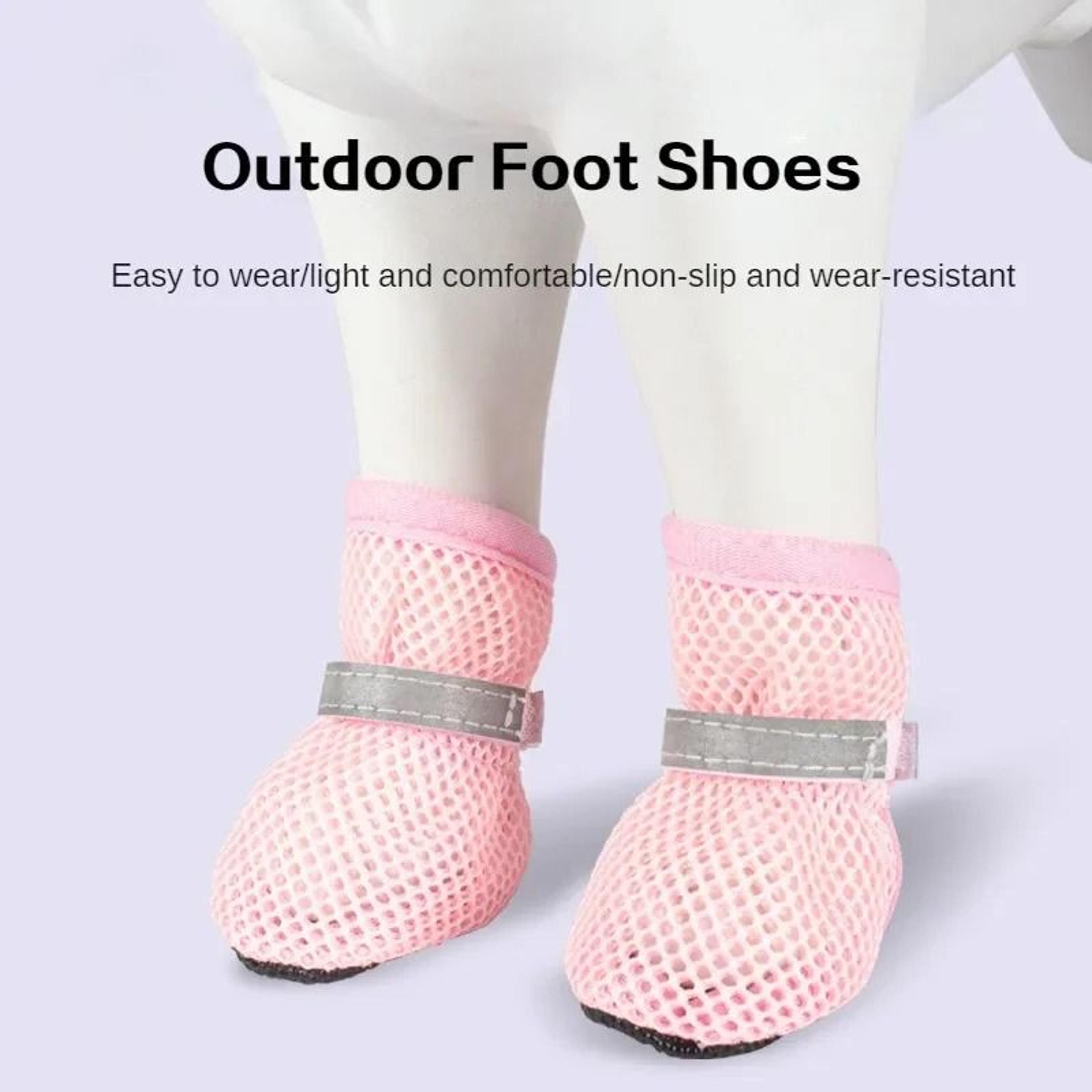 Non Slip Breathable Dog Shoes Protective Boots For Small And Medium Pets 2