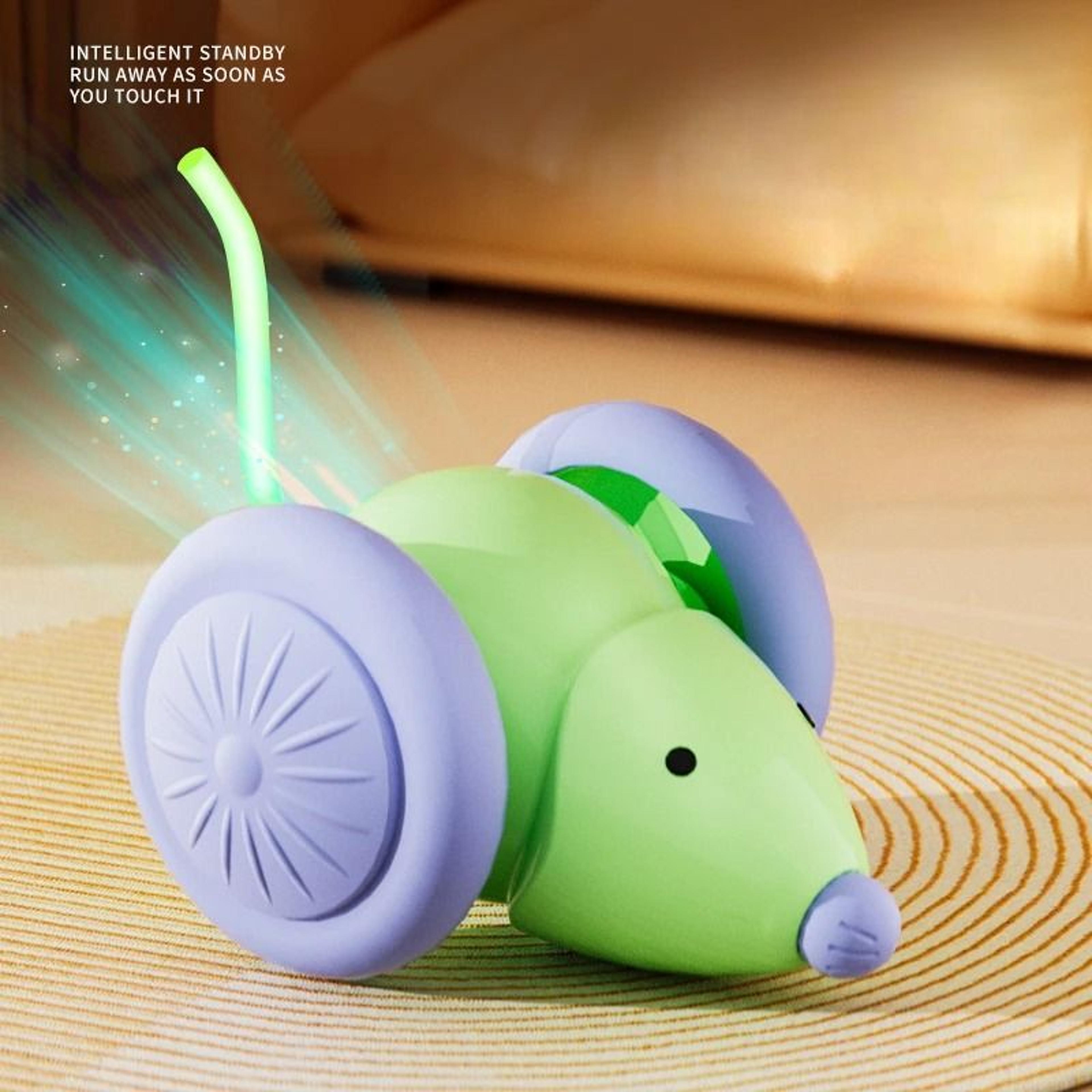 Keep Your Cat Active And Entertained With This Interactive Electric Mouse Car Toy Designed To Stimu 7