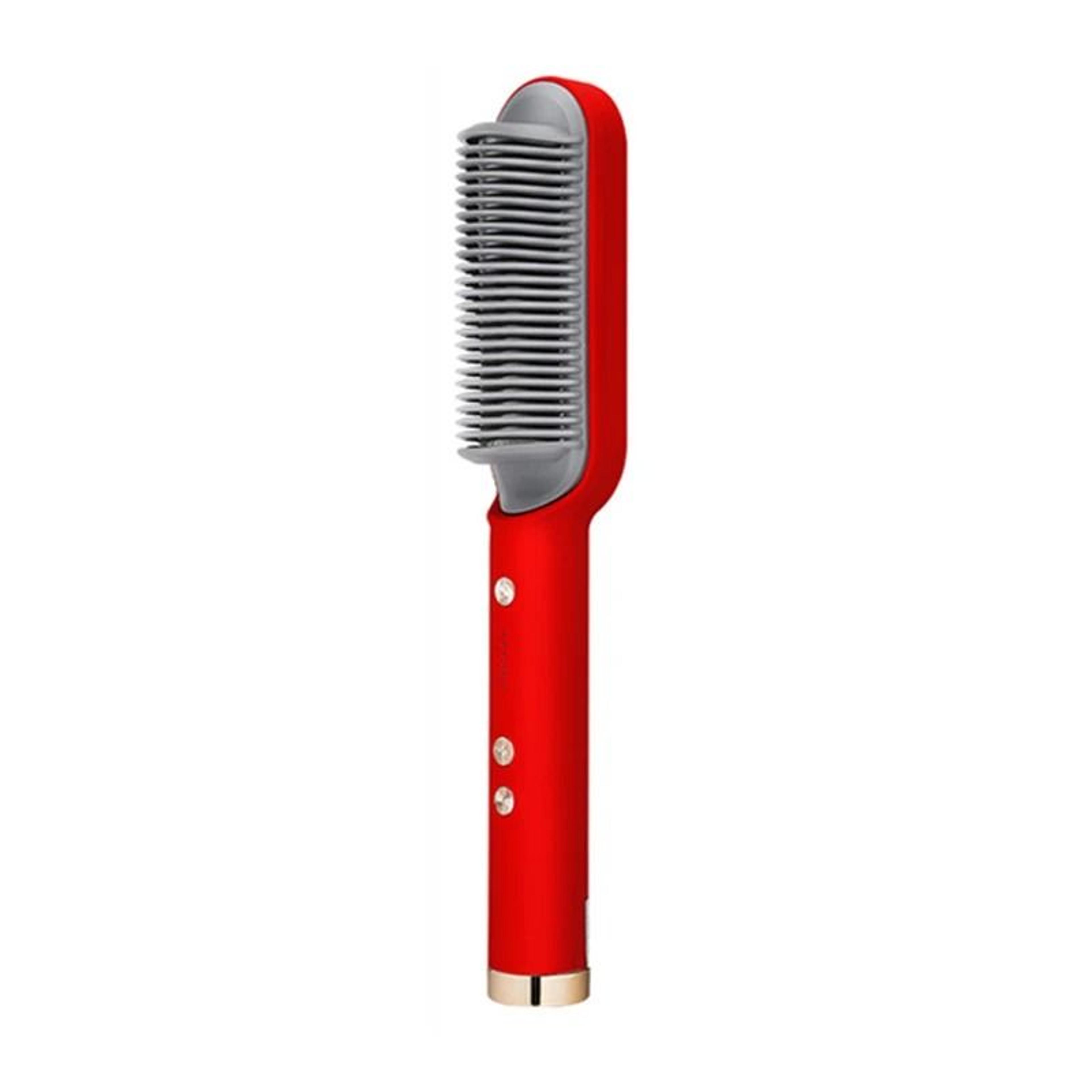 Electric Hair Straightener Brush With Fast Heating Ceramic Technology 9