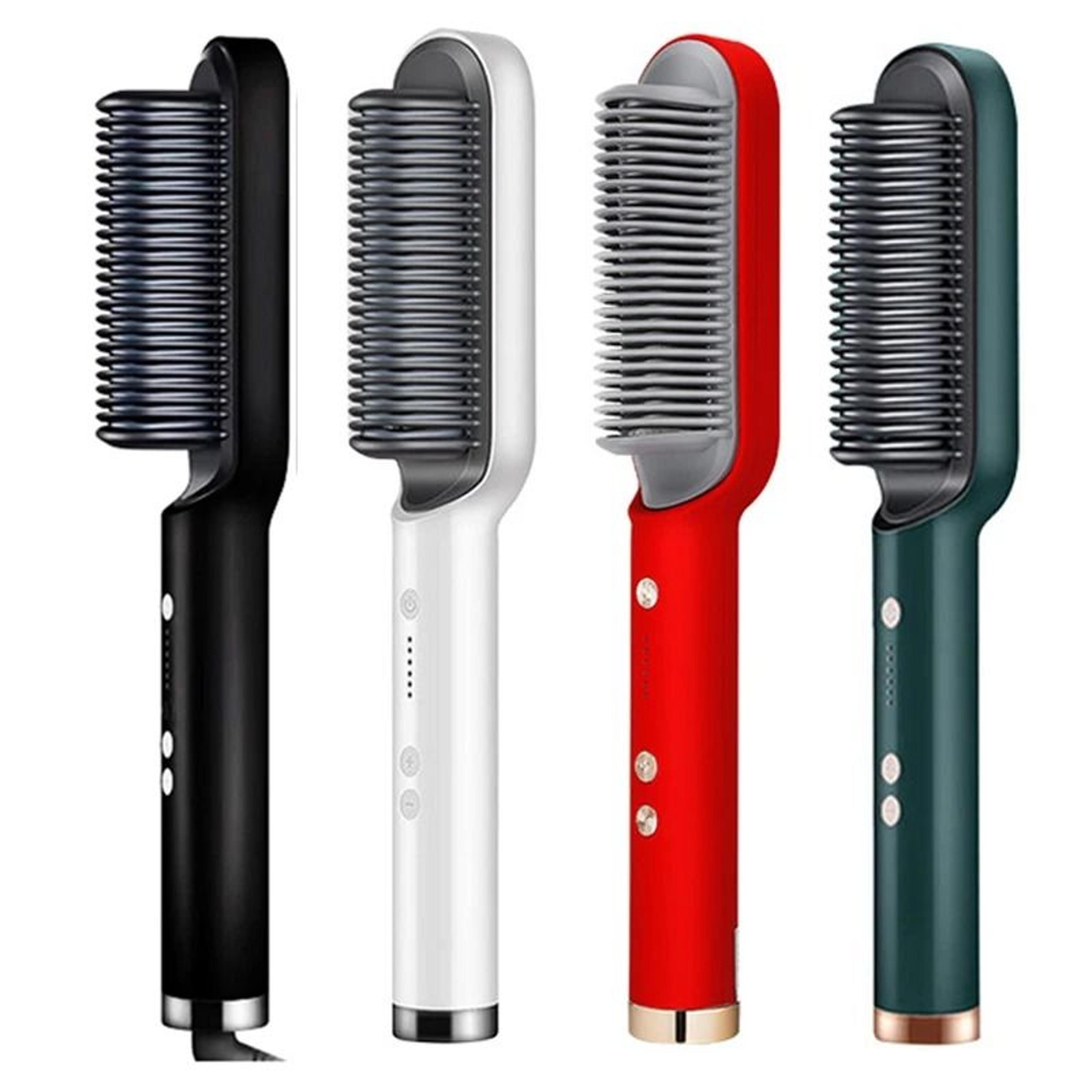 Electric Hair Straightener Brush With Fast Heating Ceramic Technology 5