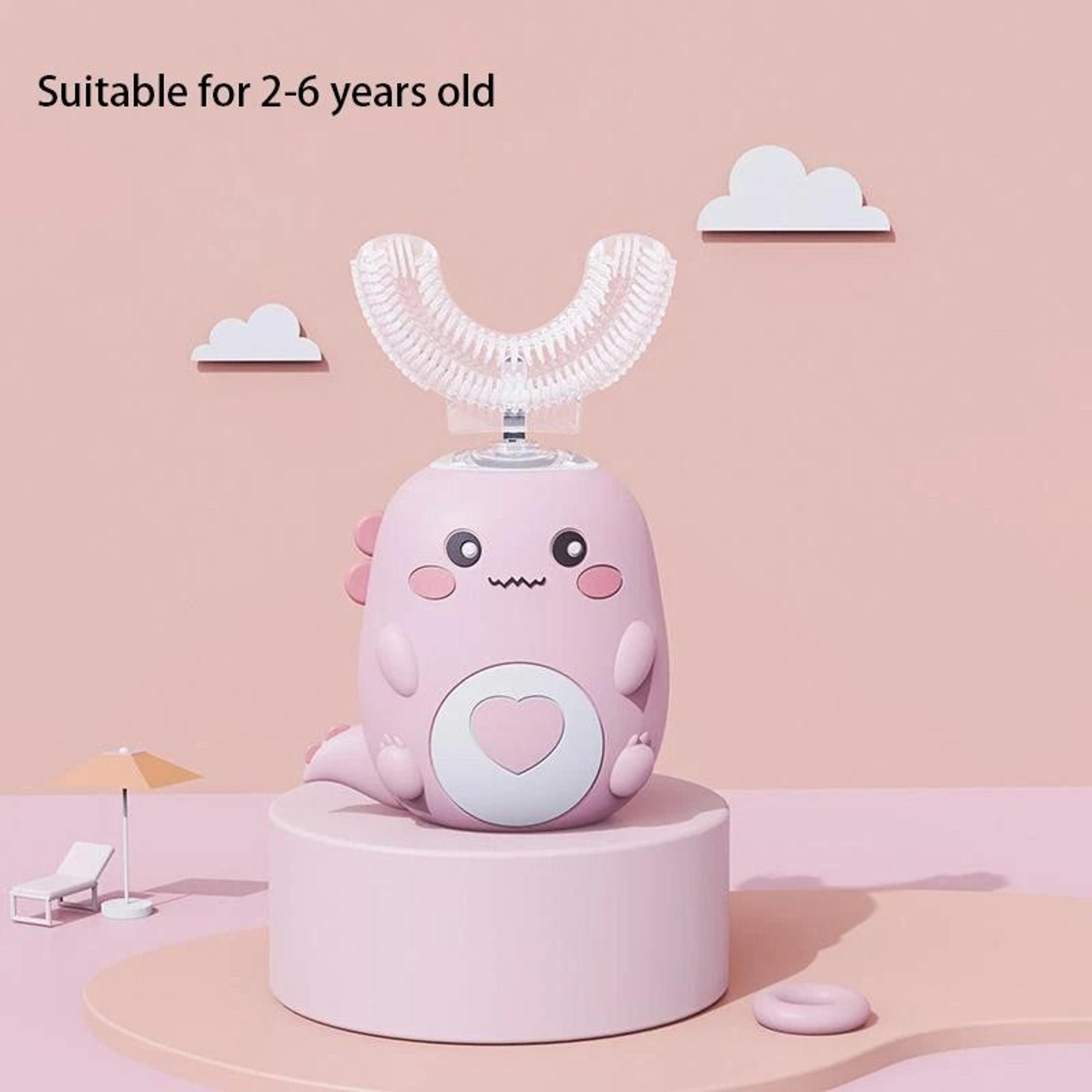 Rechargeable 360 Degree U Shaped Kids Electric Toothbrush 7