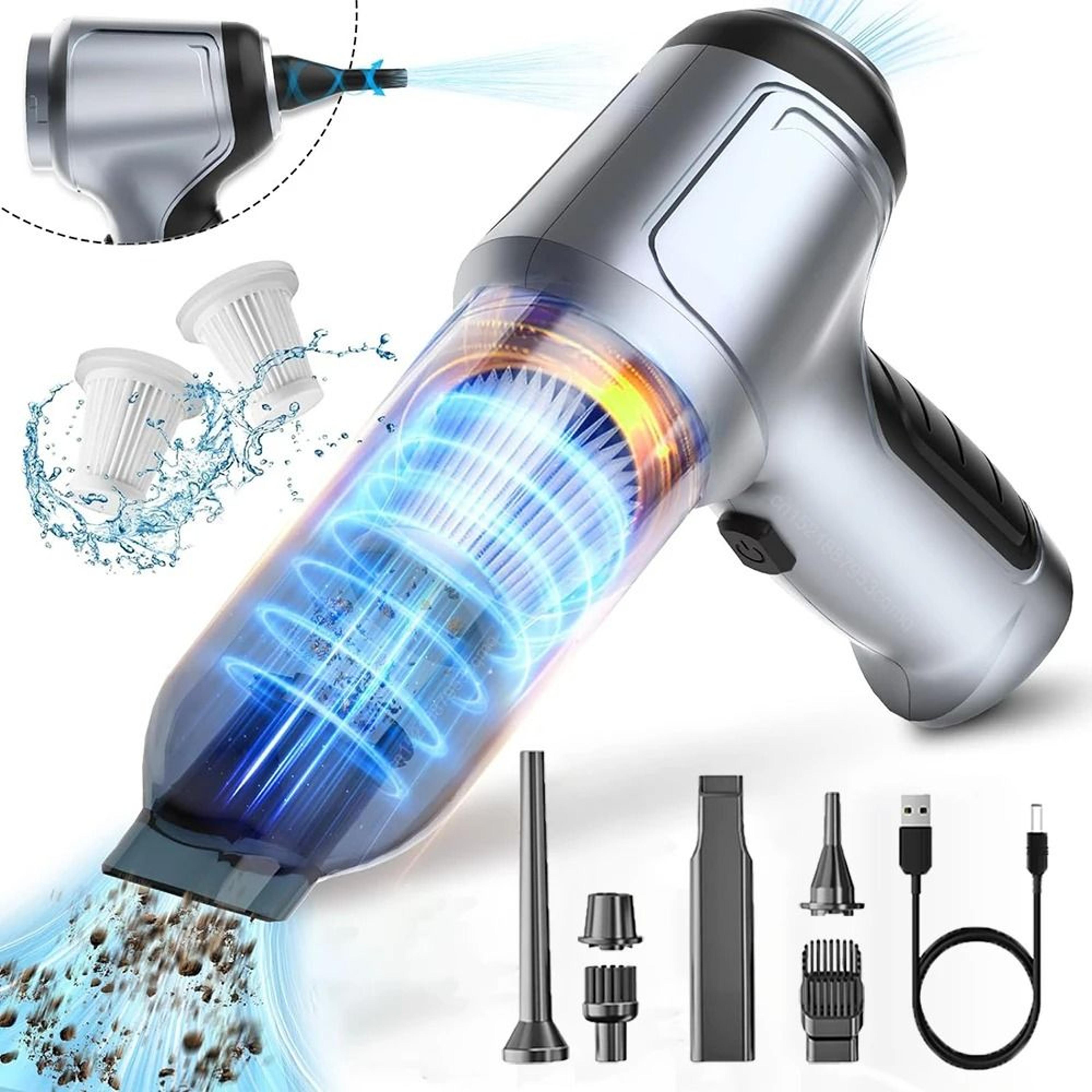 Portable Wireless Car Vacuum Cleaner High Suction Mini Handheld Cleaner 0