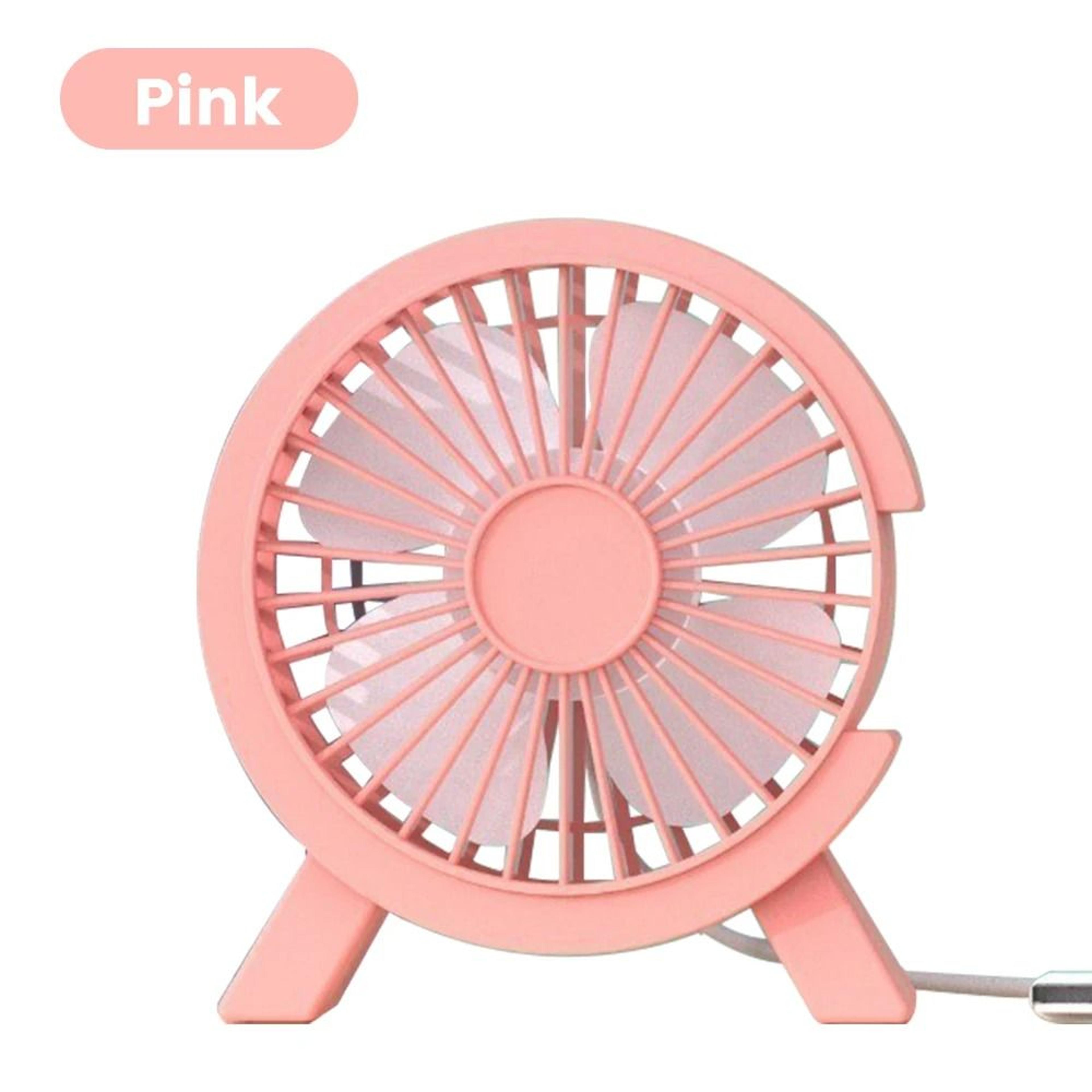 Mini USB Rechargeable Table Fan Portable Desk Fan For Home Office Dormitory 8