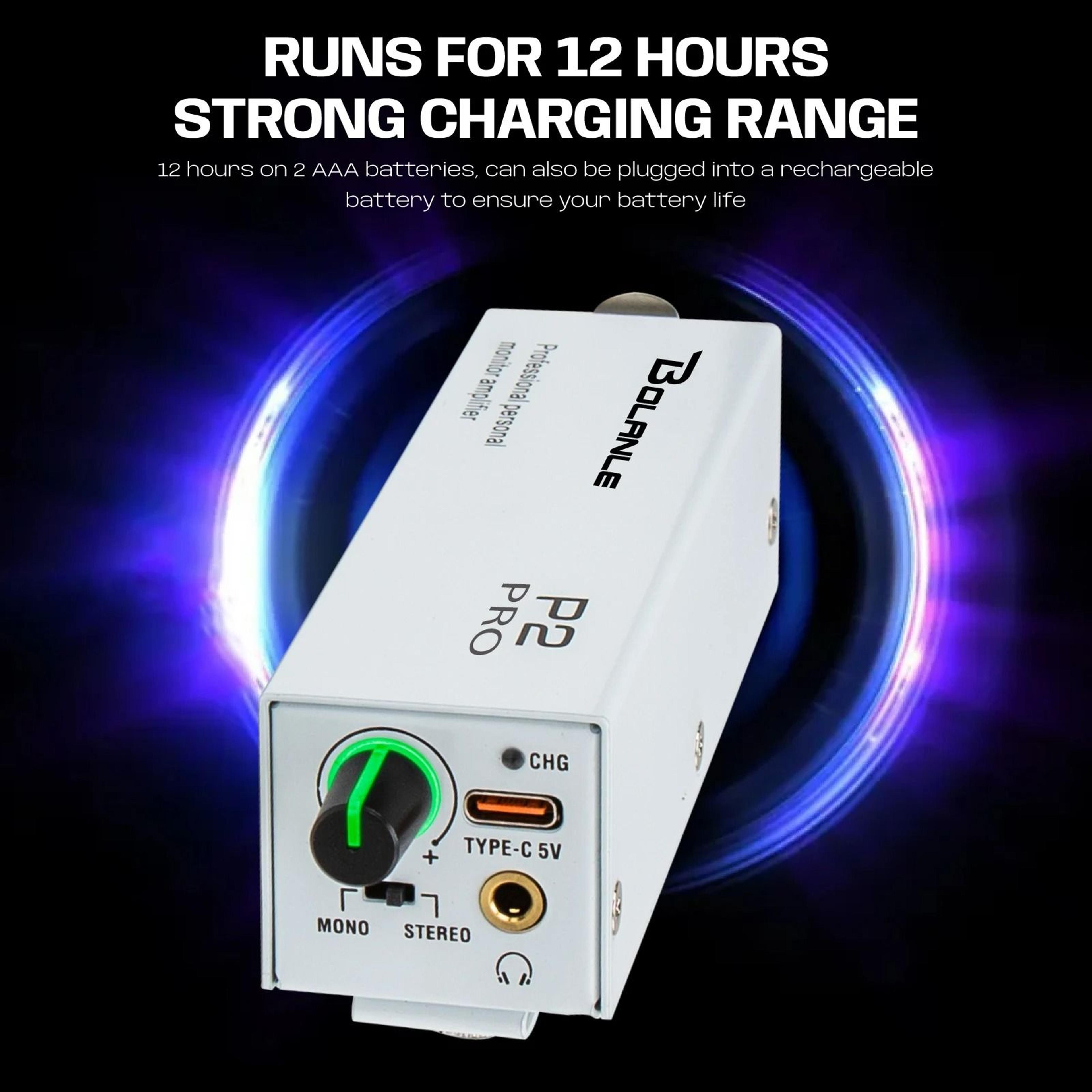 Portable In Ear Monitor Amplifier For Clear Detailed Sound 1