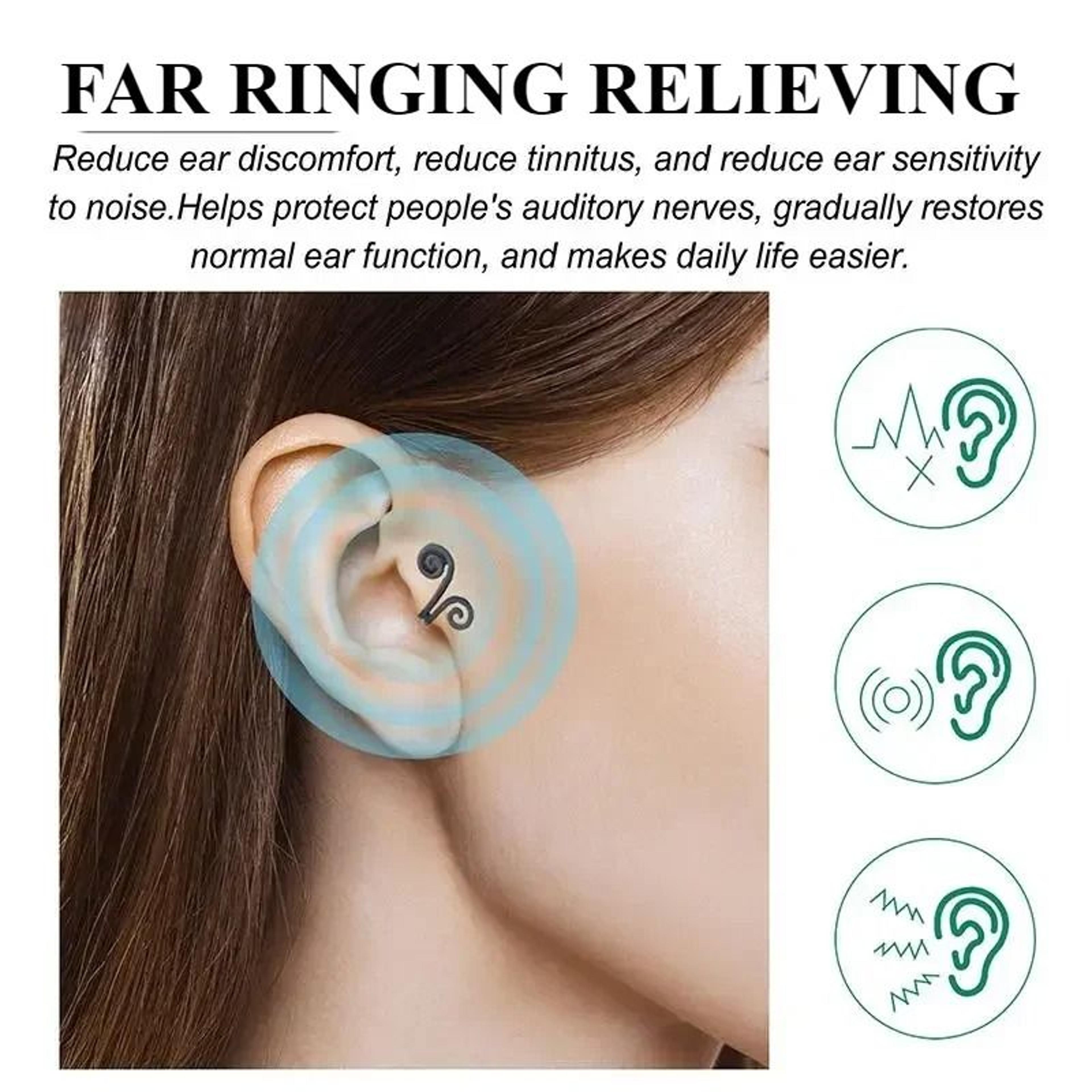 Tinnitus Relief Earrings For Gentle Ear Pressure Comfort 3