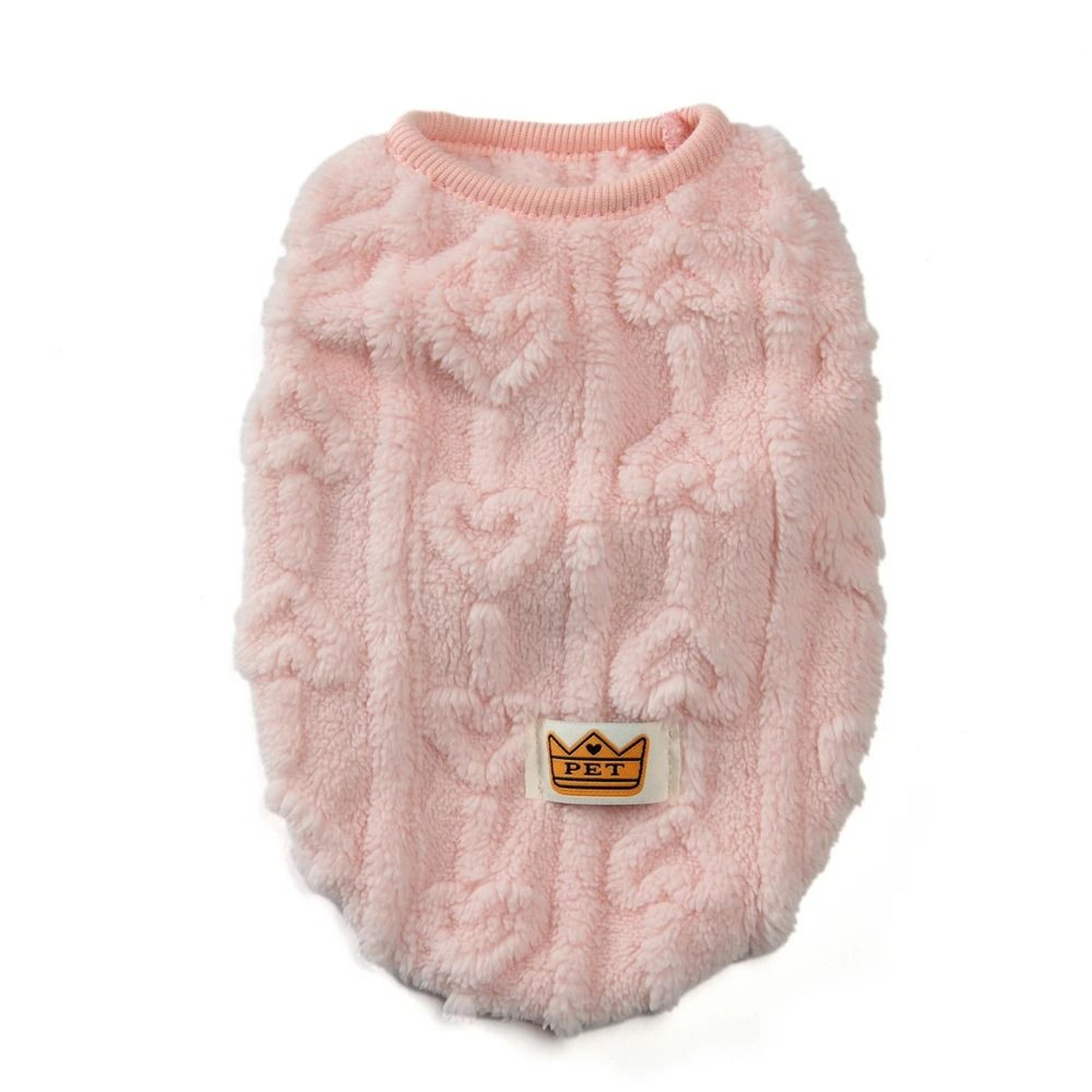 Fleece Warm Dog Vest With Soft Plush Fabric For Winter Comfort 6