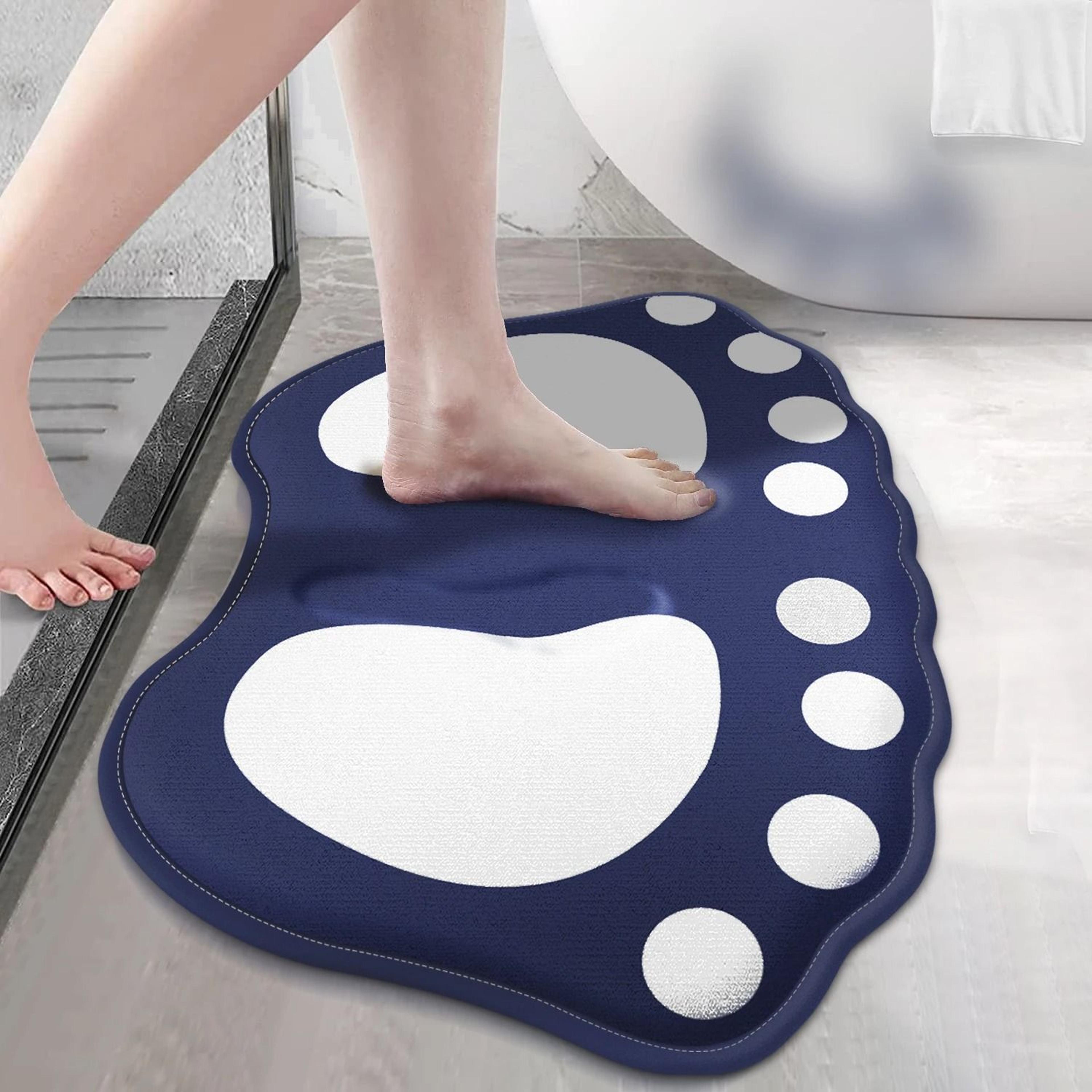 Soft Absorbent Claw Pattern Bath Mat For Bathroom And Home 7