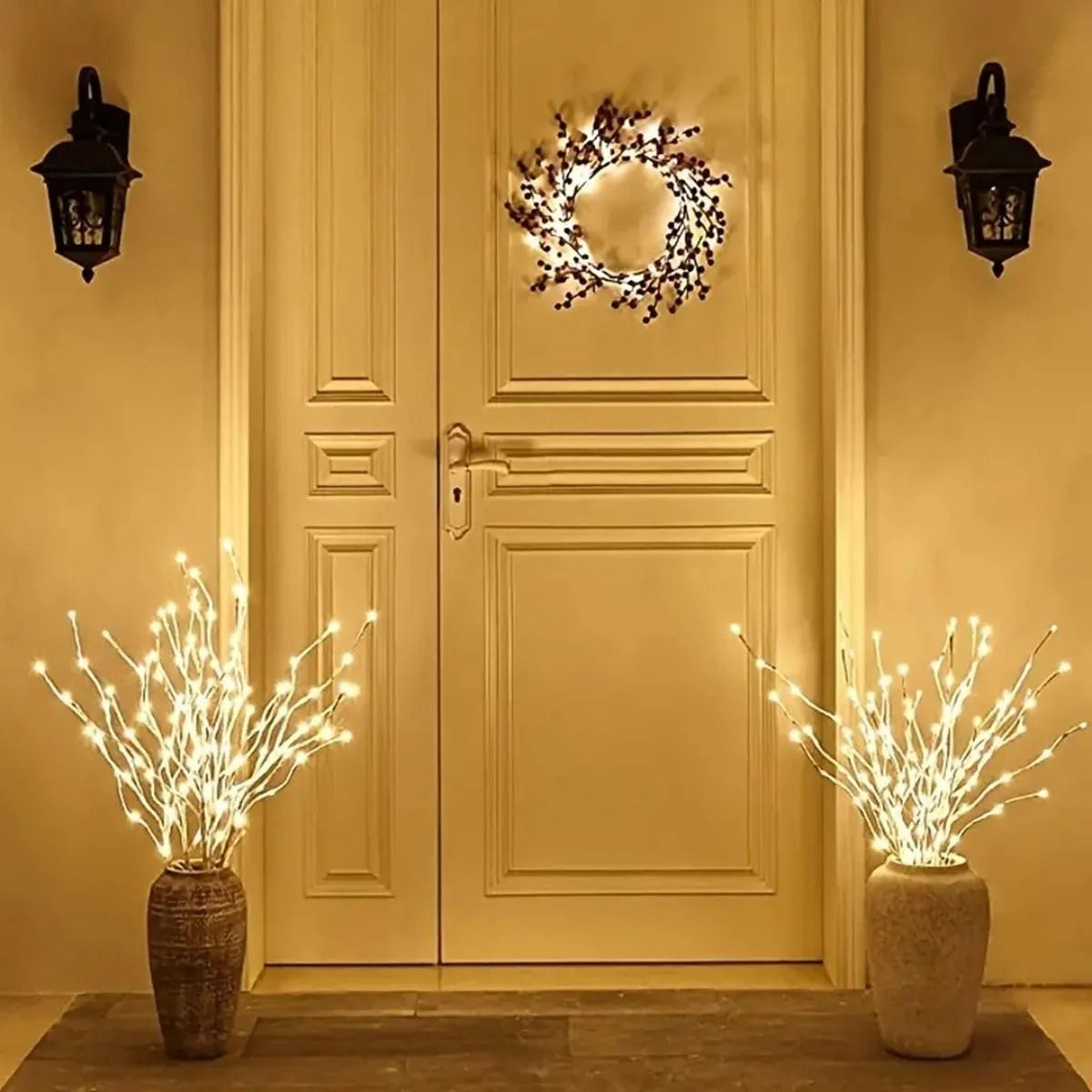 White Birch Branch Lights With 20 LED Fairy Lights For Home And Bedroom Decor 2