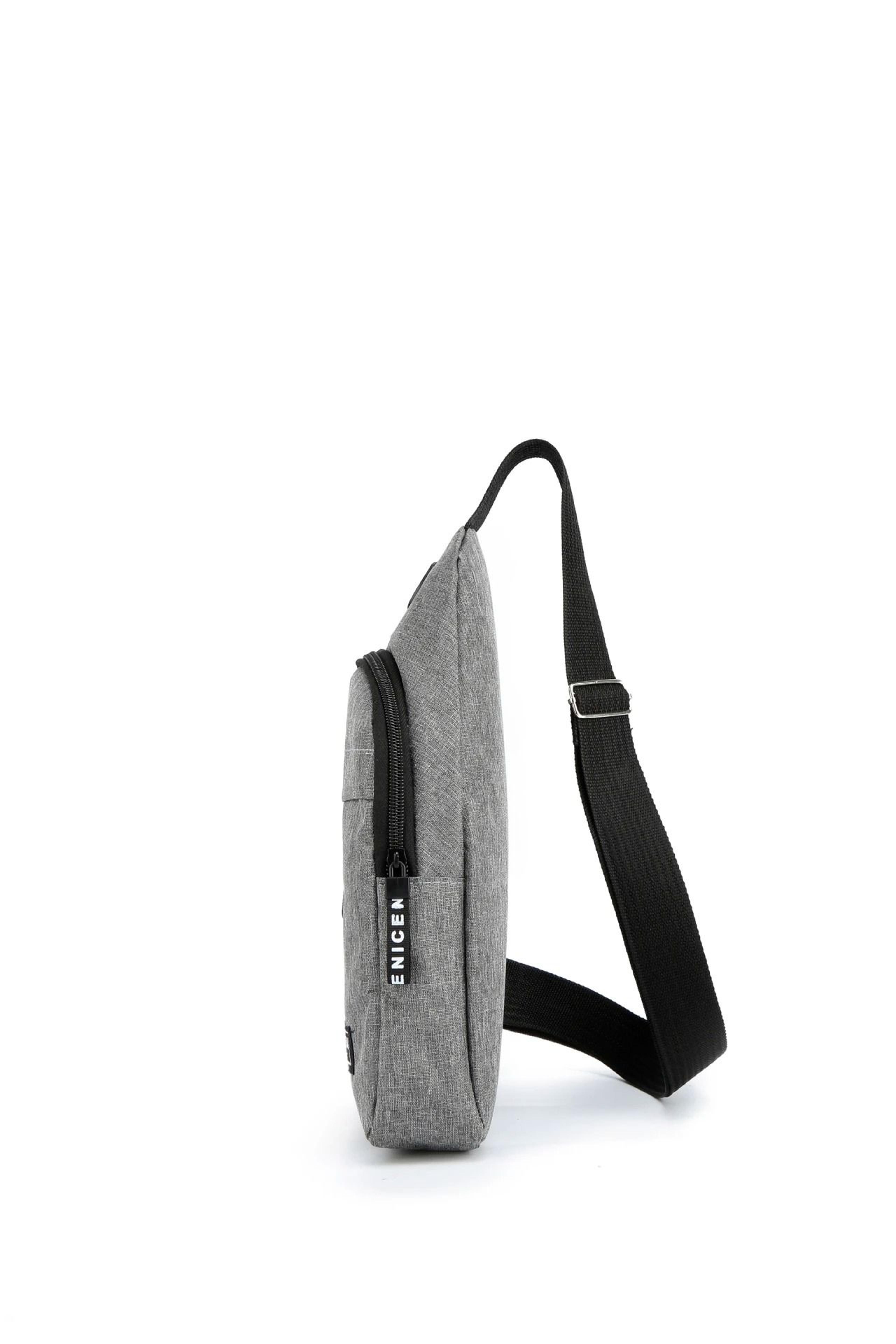 Mens Crossbody Shoulder Bag Portable Chest Sling Bag 3