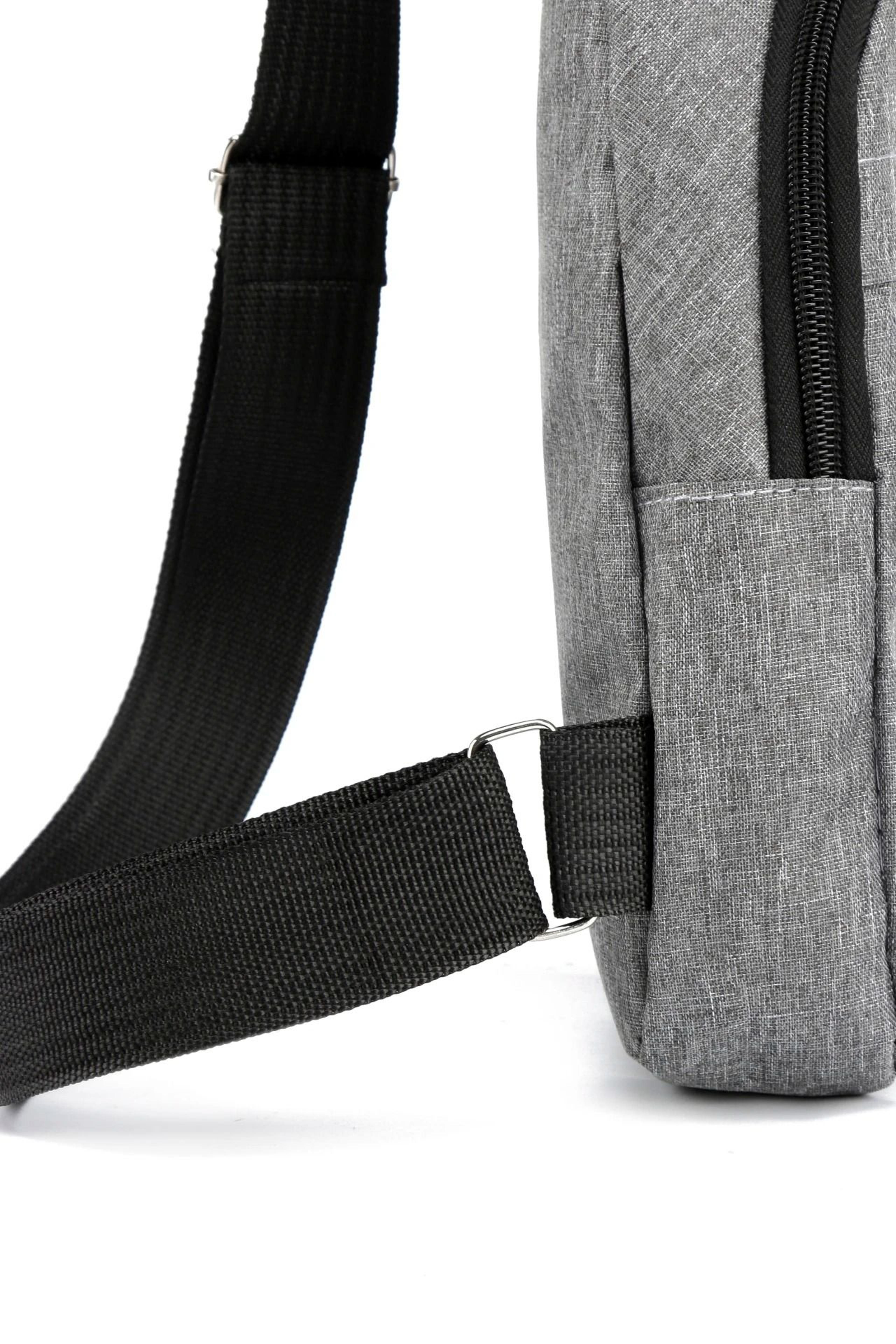 Mens Crossbody Shoulder Bag Portable Chest Sling Bag 4