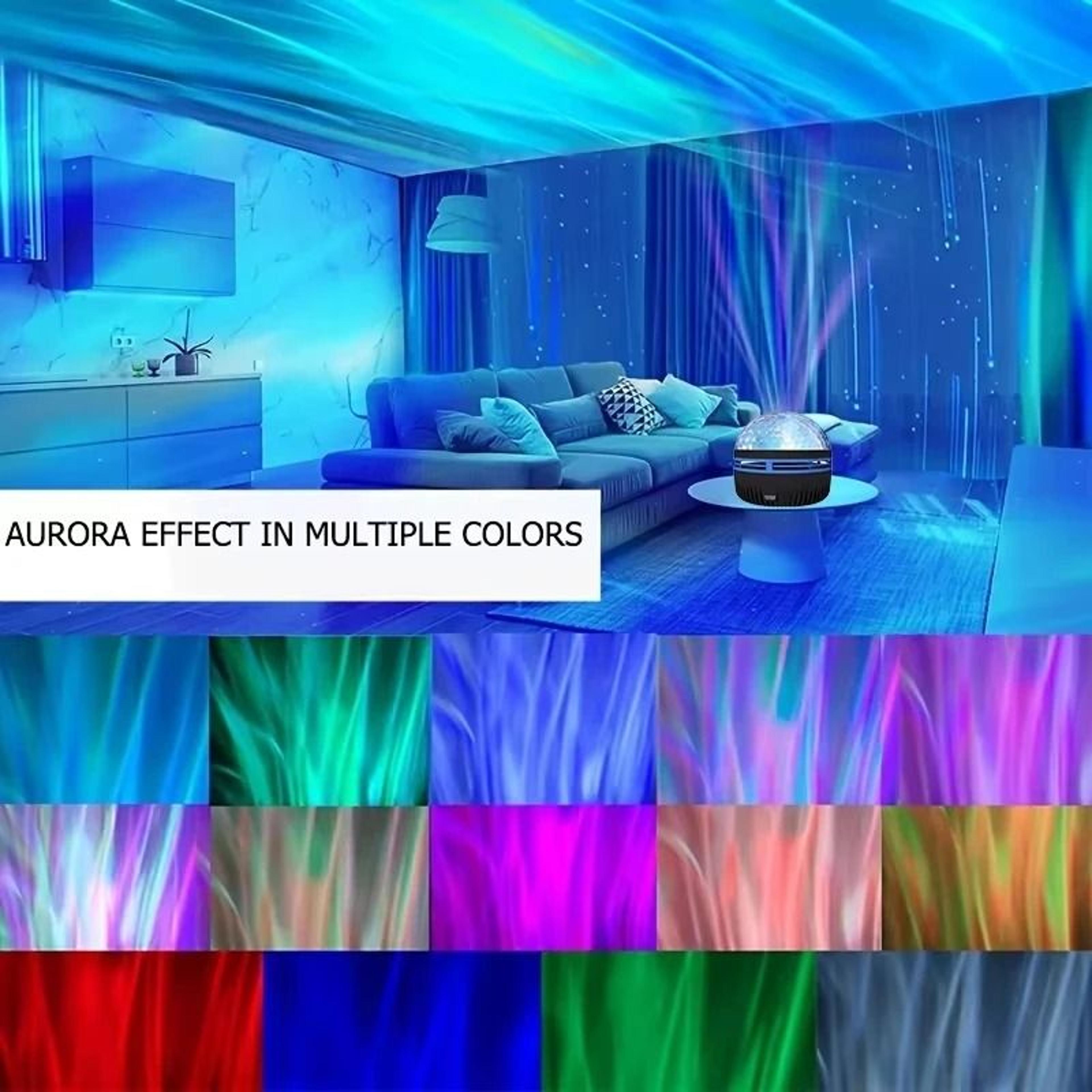 Star Galaxy Water Wave Projector Night Light For Bedroom And Room Decoration 2
