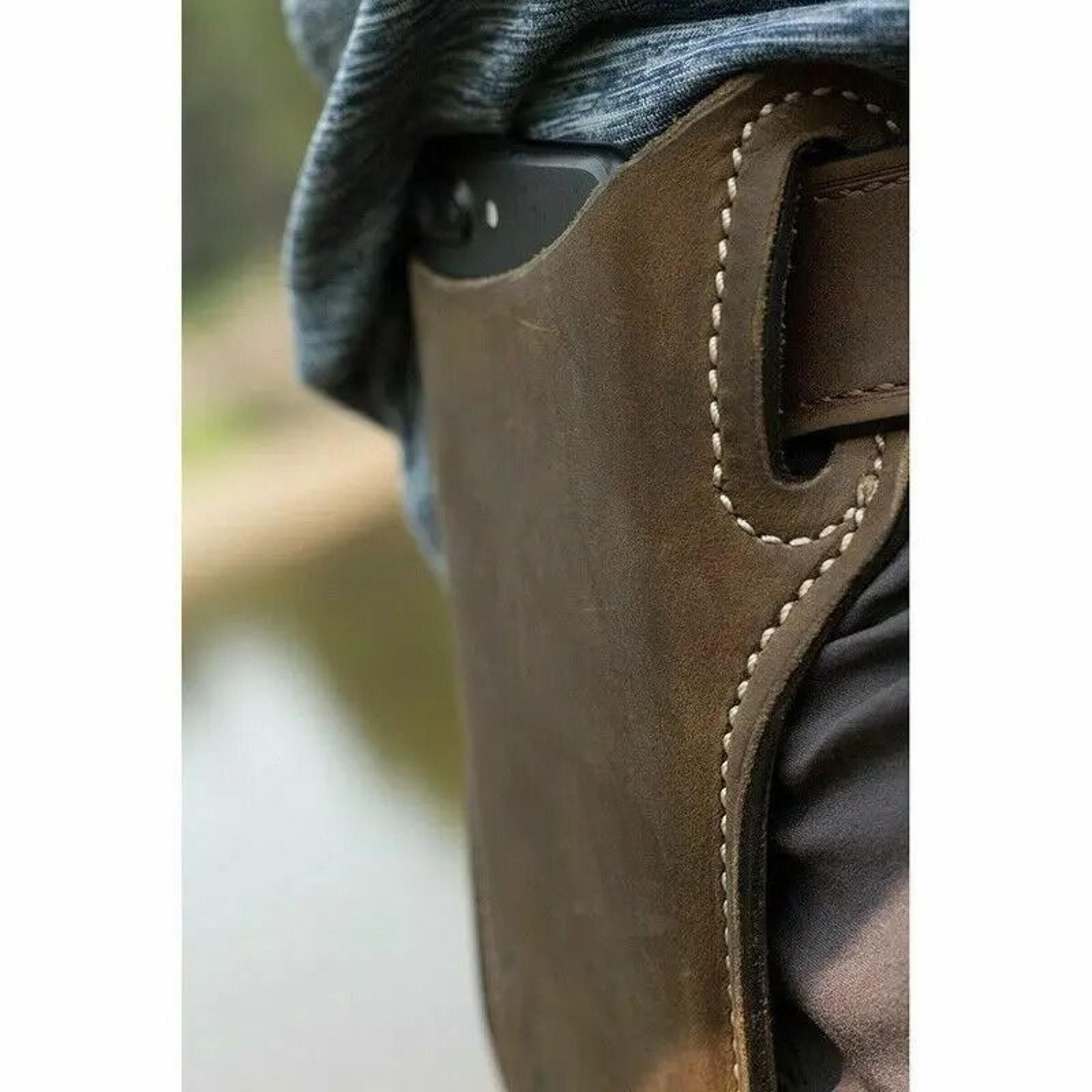 Leather Belt Holster Phone Pouch 5