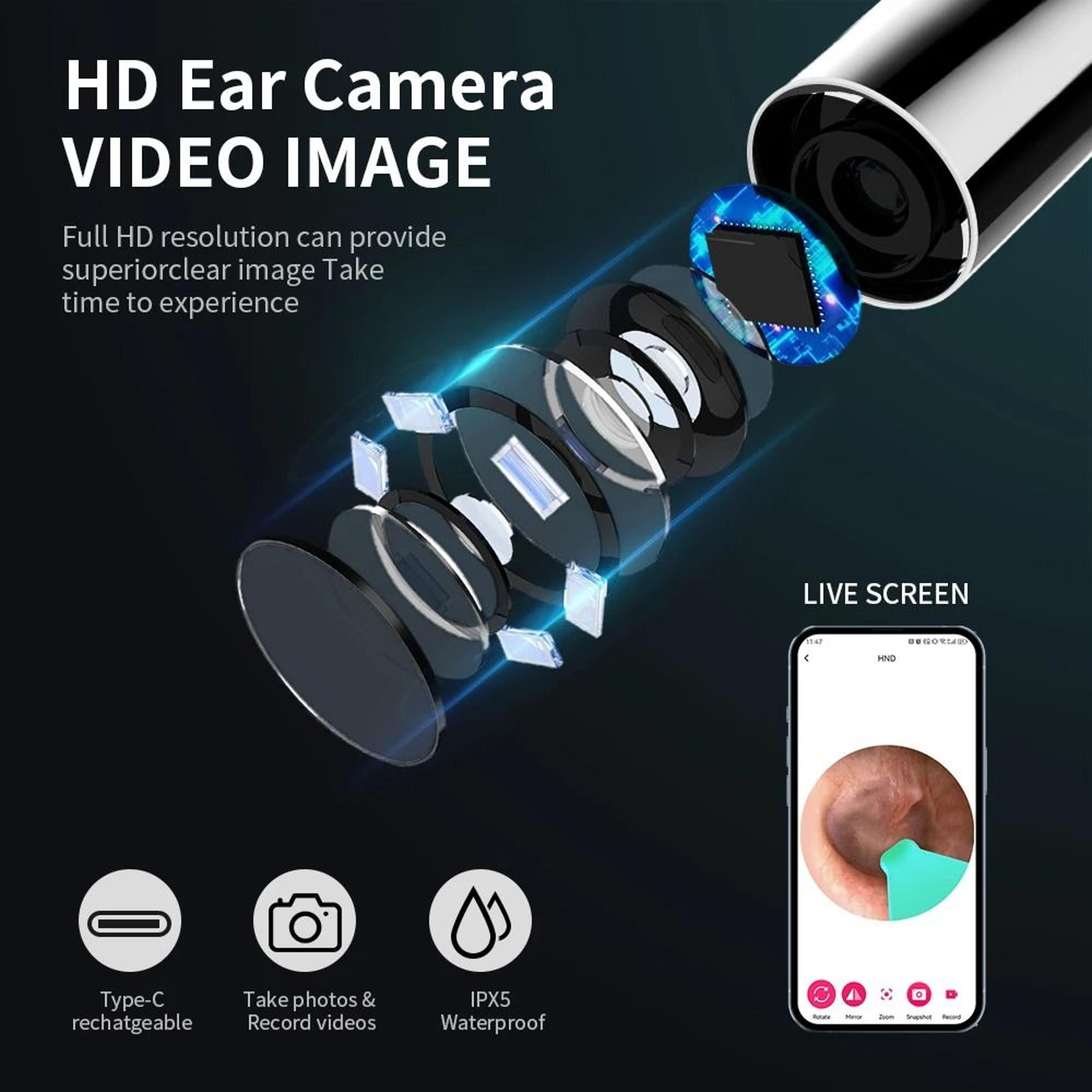 Electric Ear Cleaner With HD Camera 3