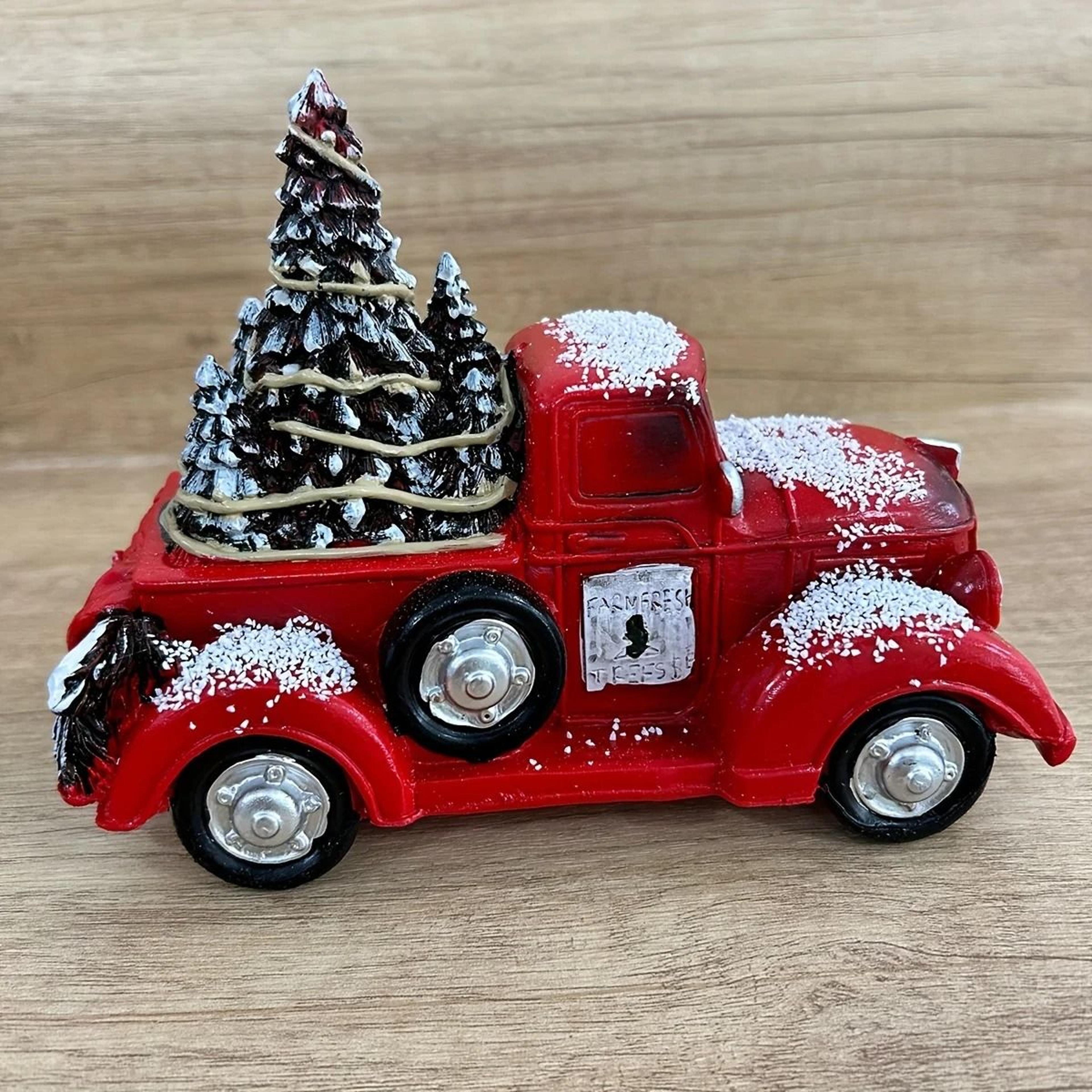Resin Christmas Karting Car Desktop Ornament 4
