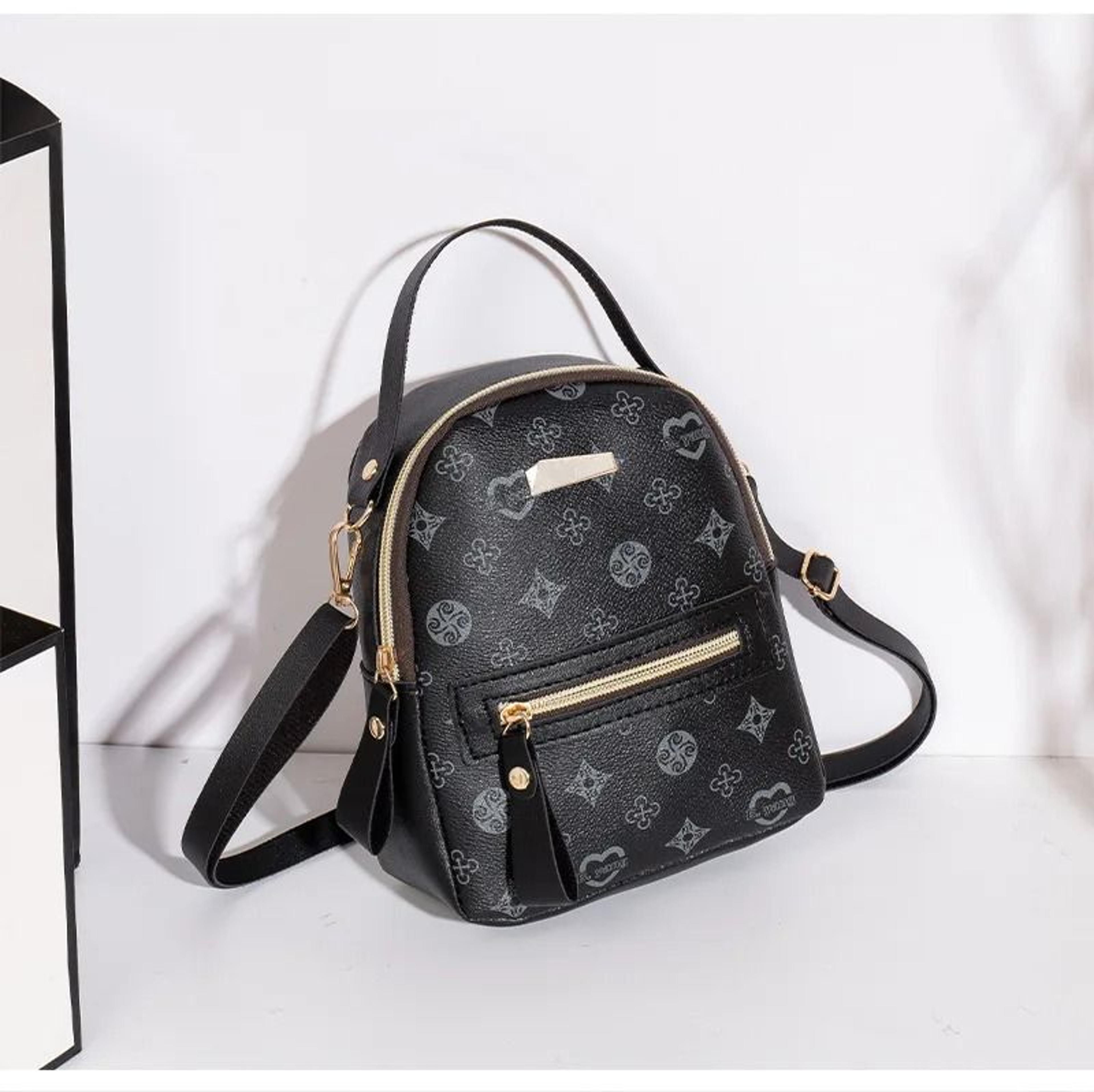Fashion Mini Backpack With Floral Print Design 7