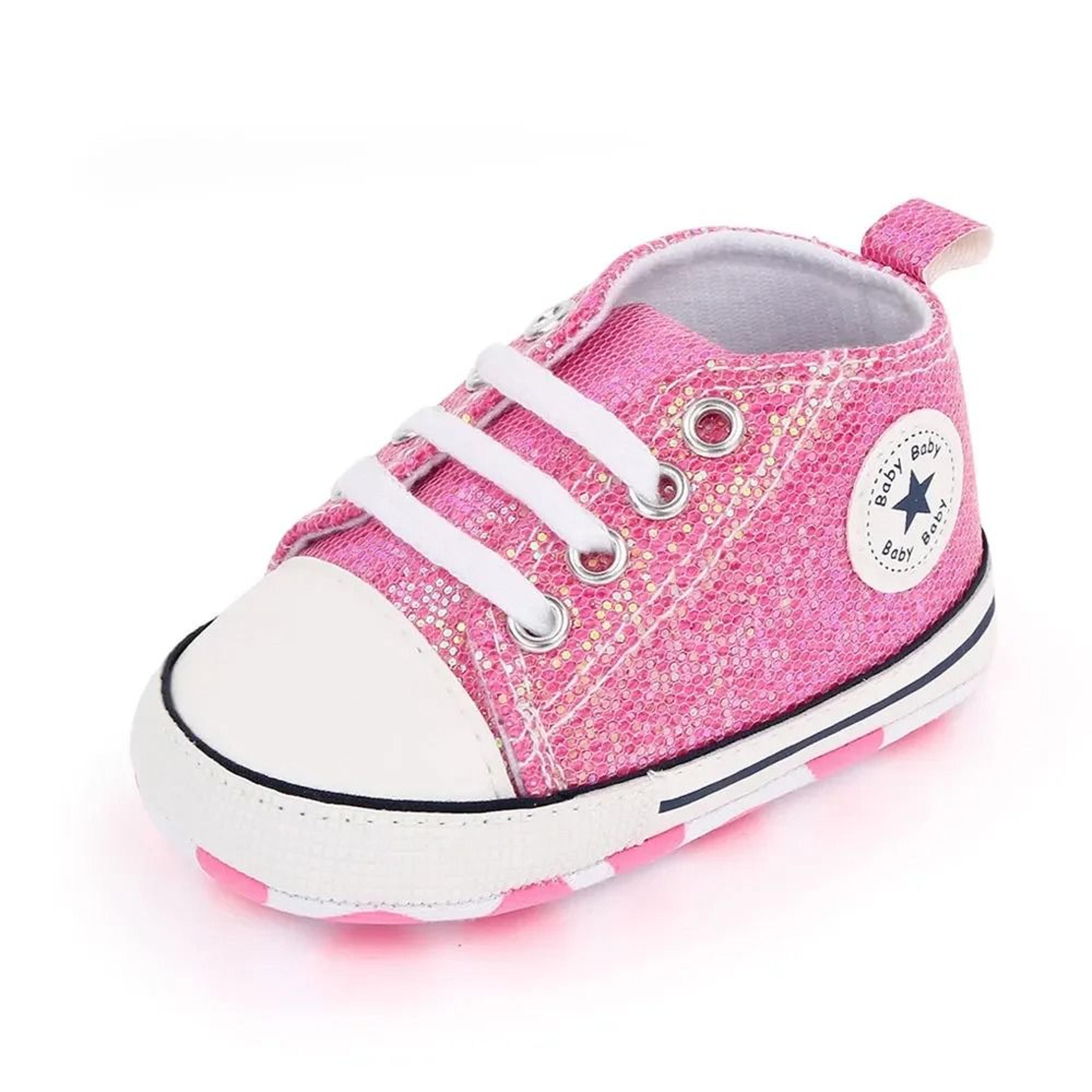 Soft Sole Baby Sneakers With Comfortable Canvas Design 12