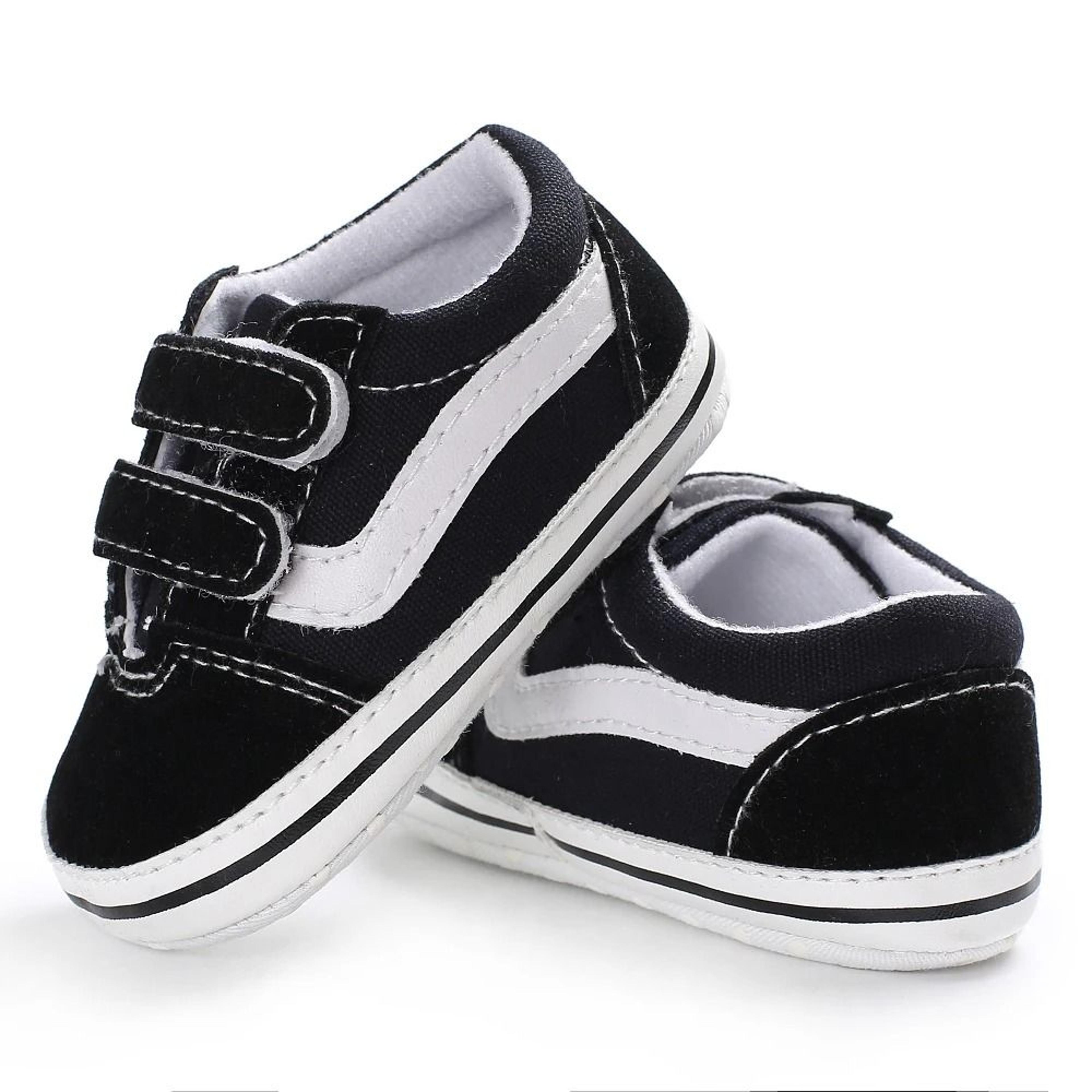 Soft Canvas Baby Walking Shoes With Flexible Sole 3
