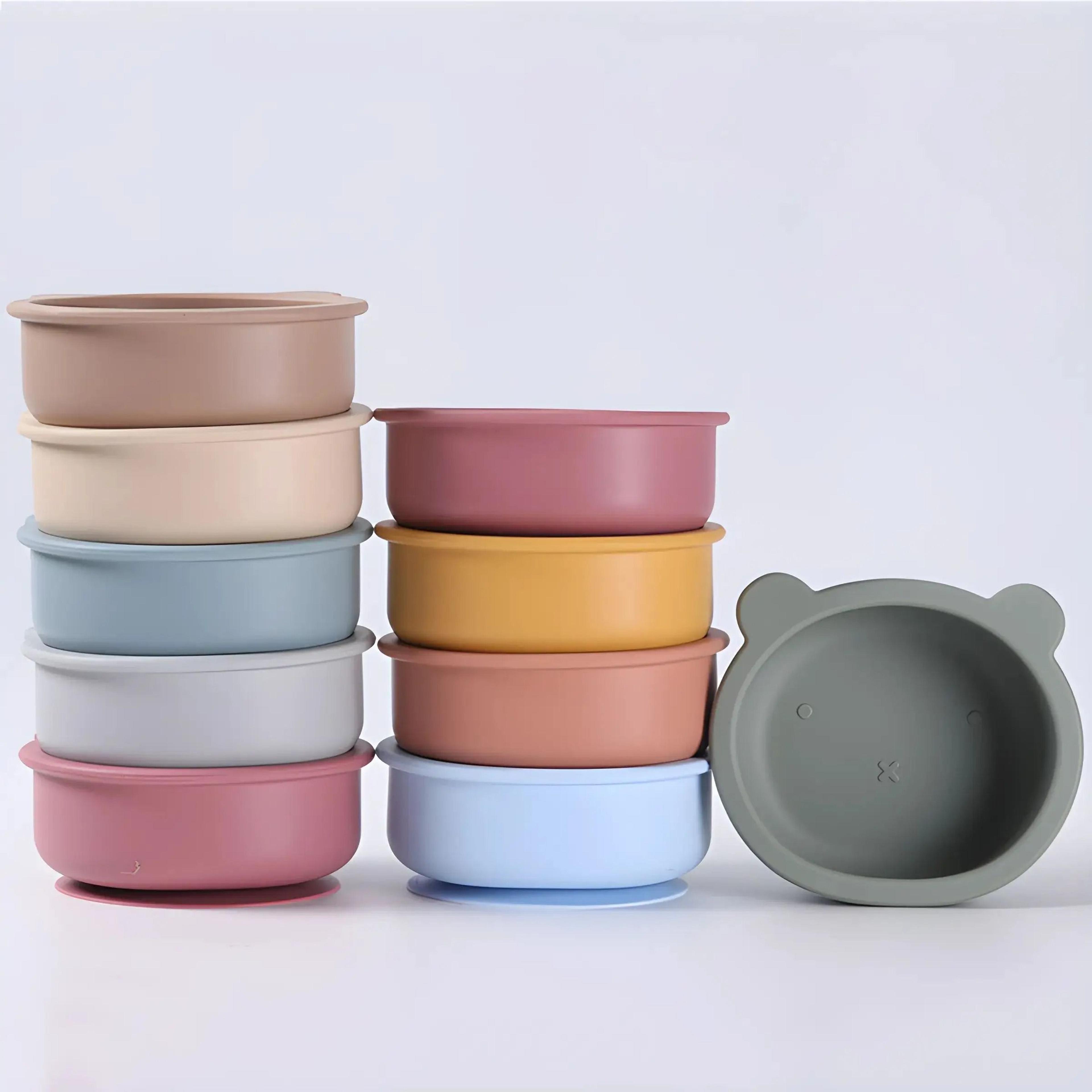 Silicone Baby Suction Feeding Bowl 0