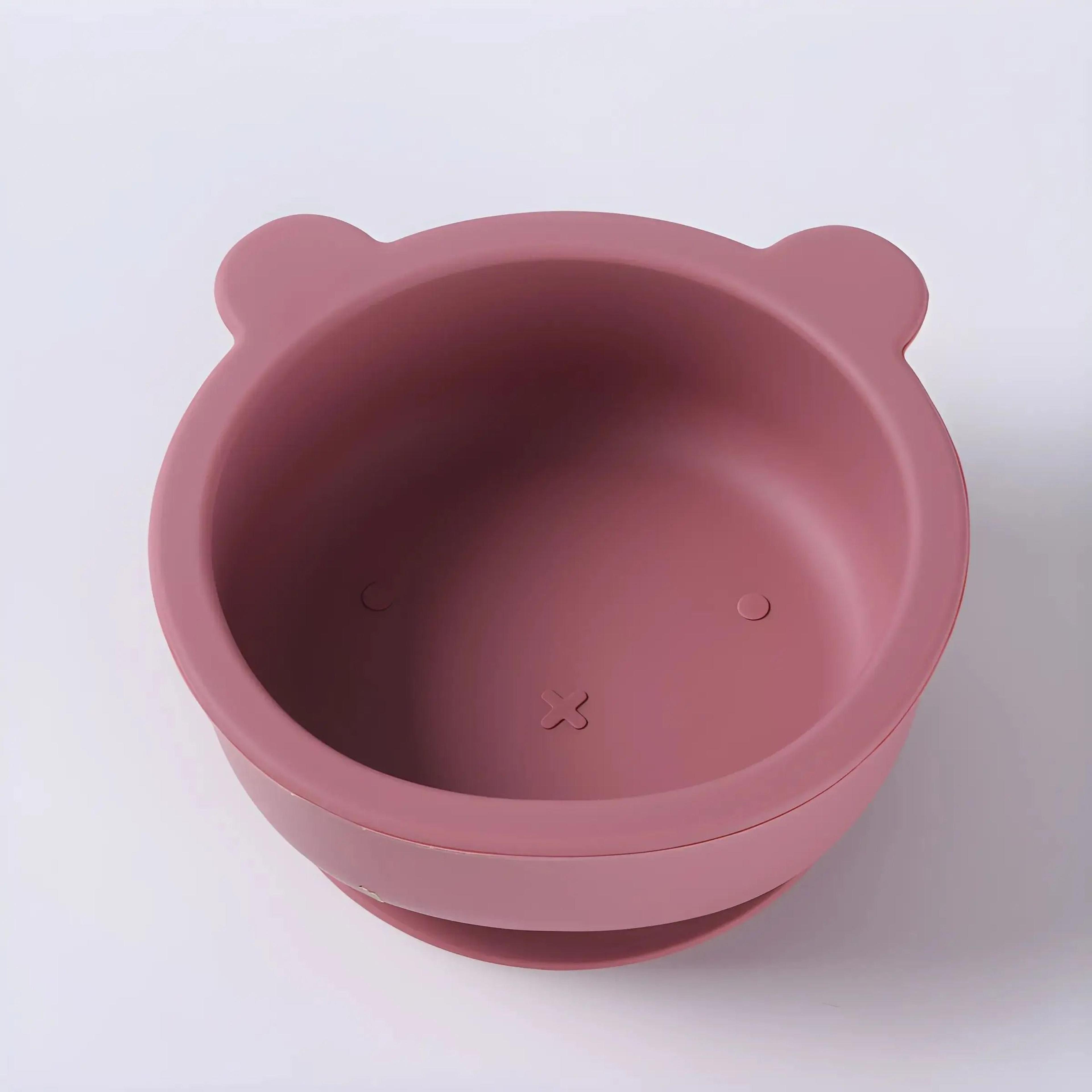 Silicone Baby Suction Feeding Bowl 9