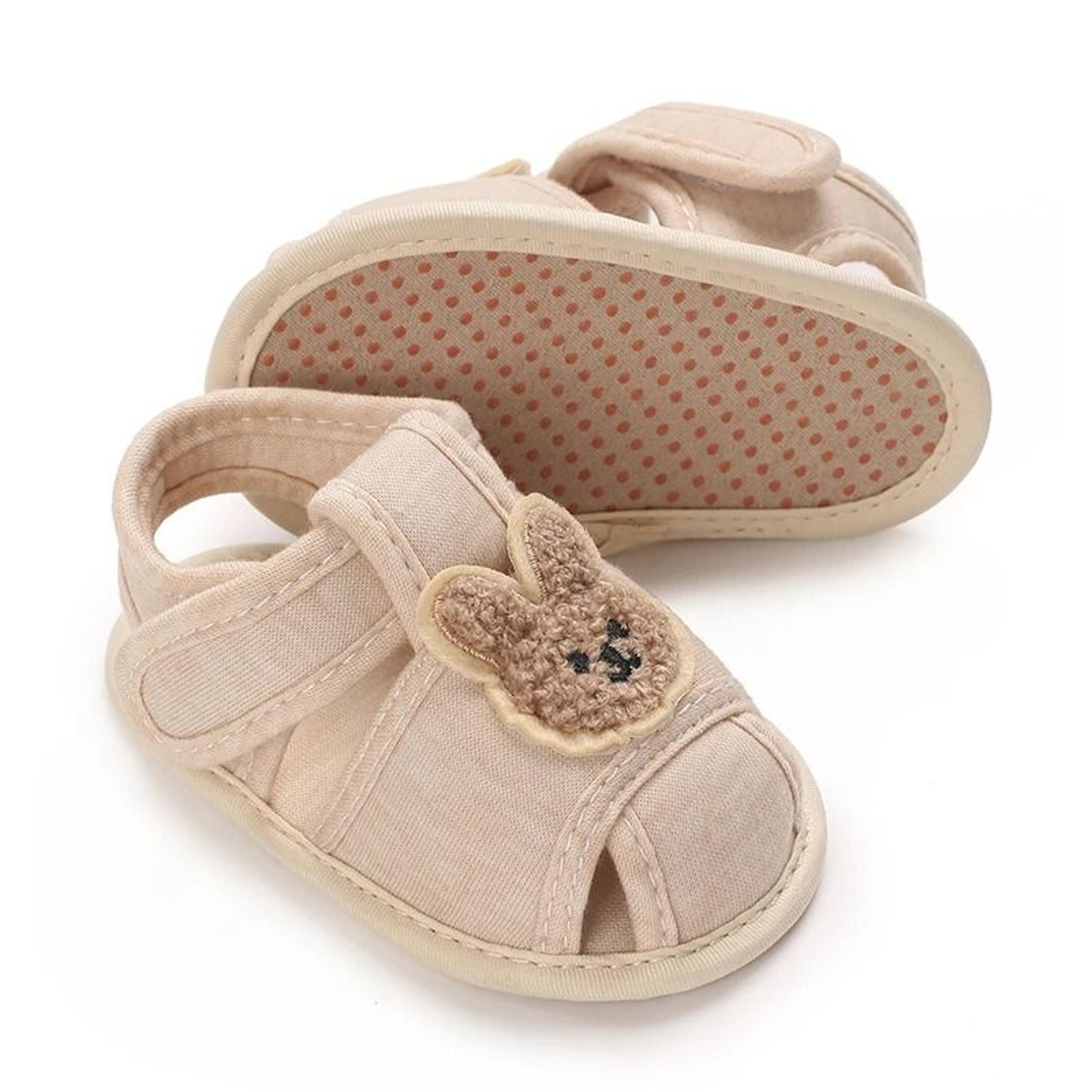 Cute Bear Soft Sole Infant And Toddler Sandals First Step Shoes 2