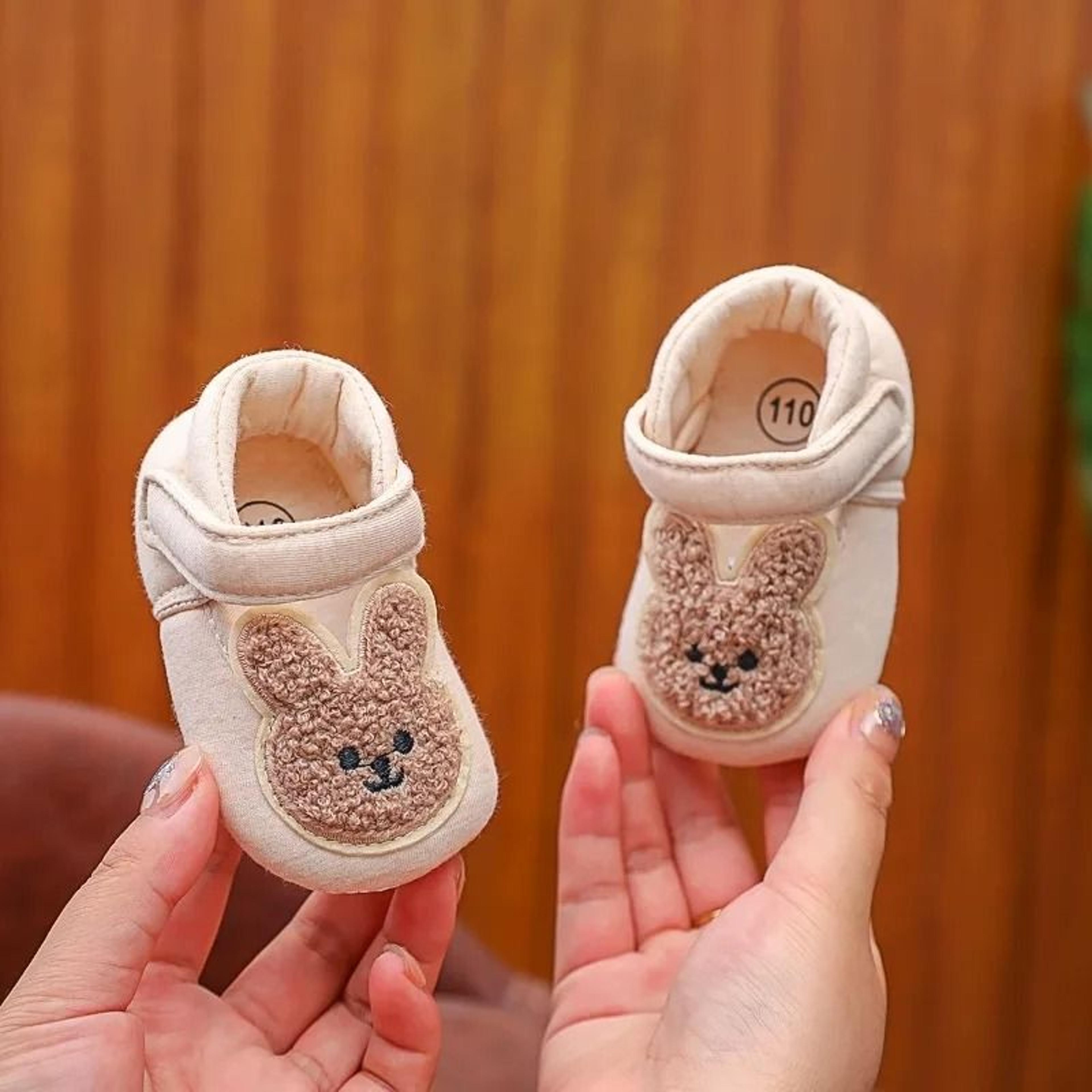 Cute Bear Soft Sole Infant And Toddler Sandals First Step Shoes 11