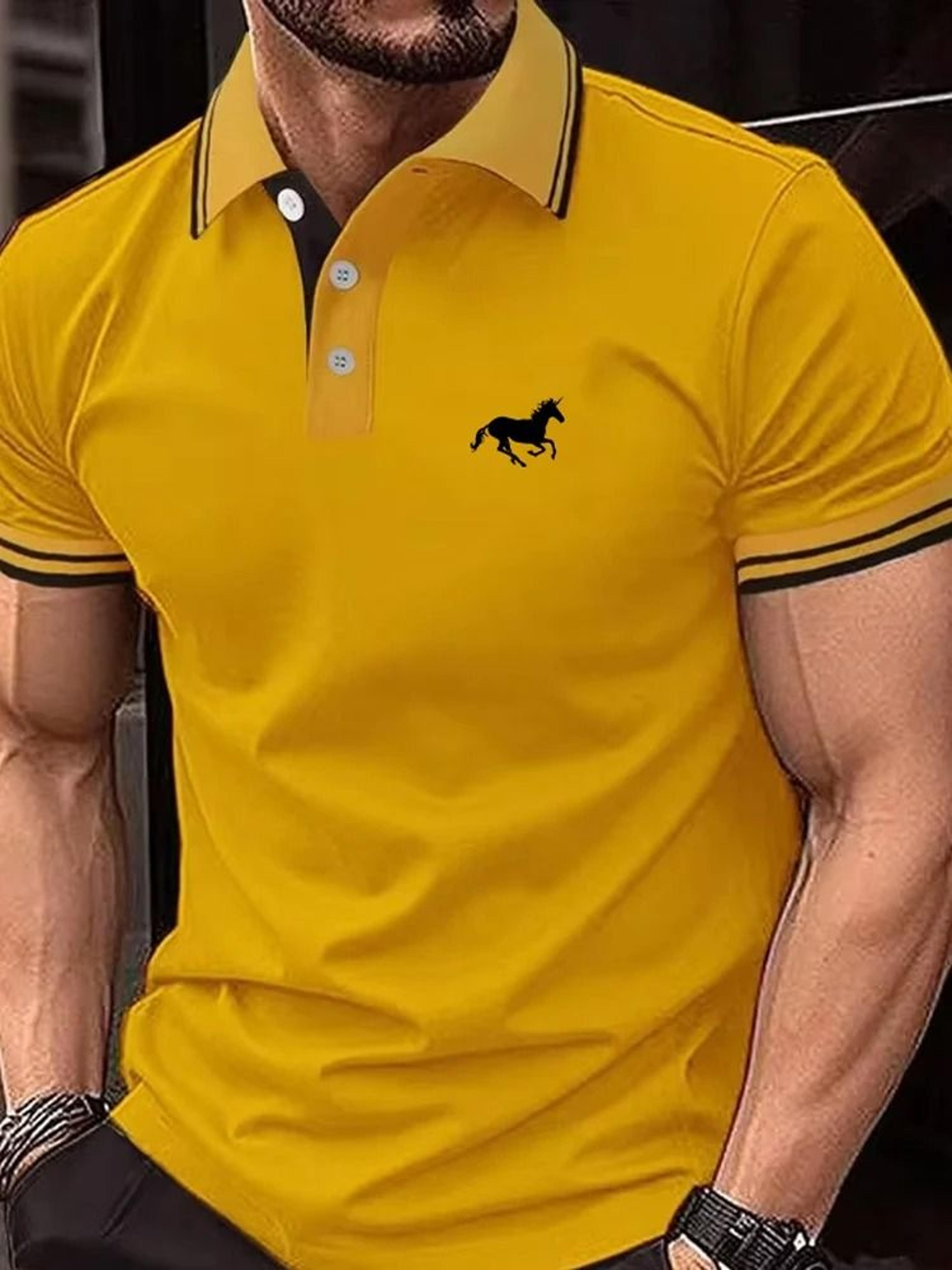 Classic Short Sleeve Polo Shirt For Men 4